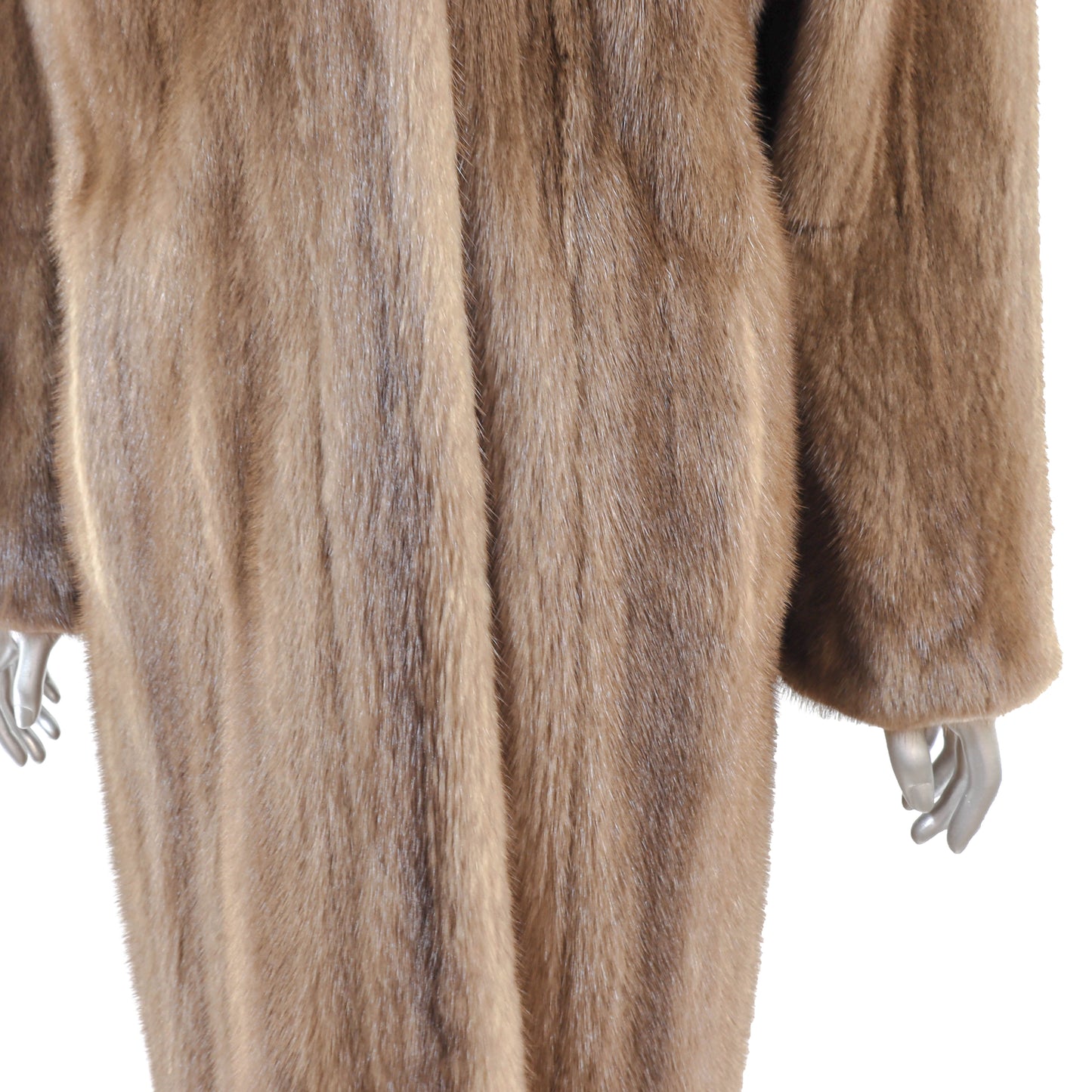 Light Brown Mink Coat- Size S