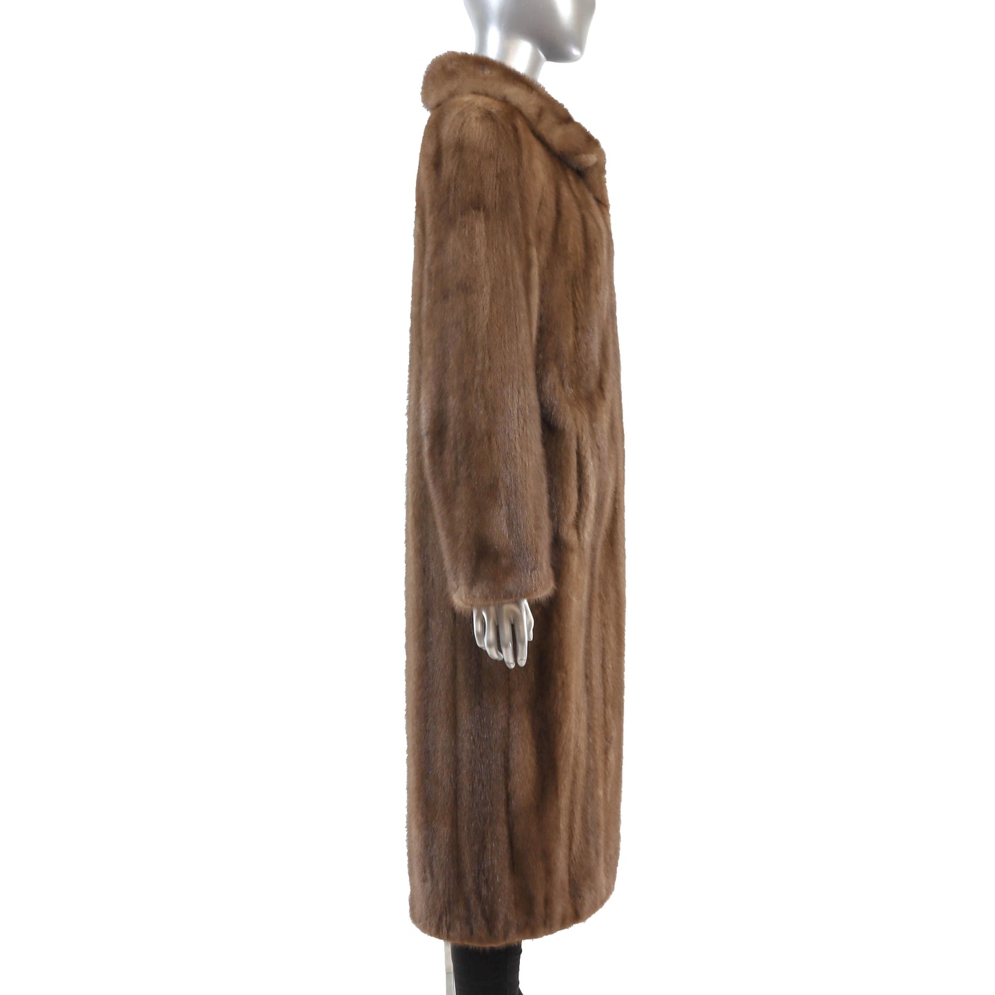 Light Brown Mink Coat- Size S