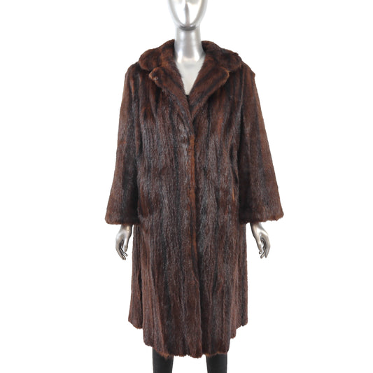Chinese Mink Coat- Size L