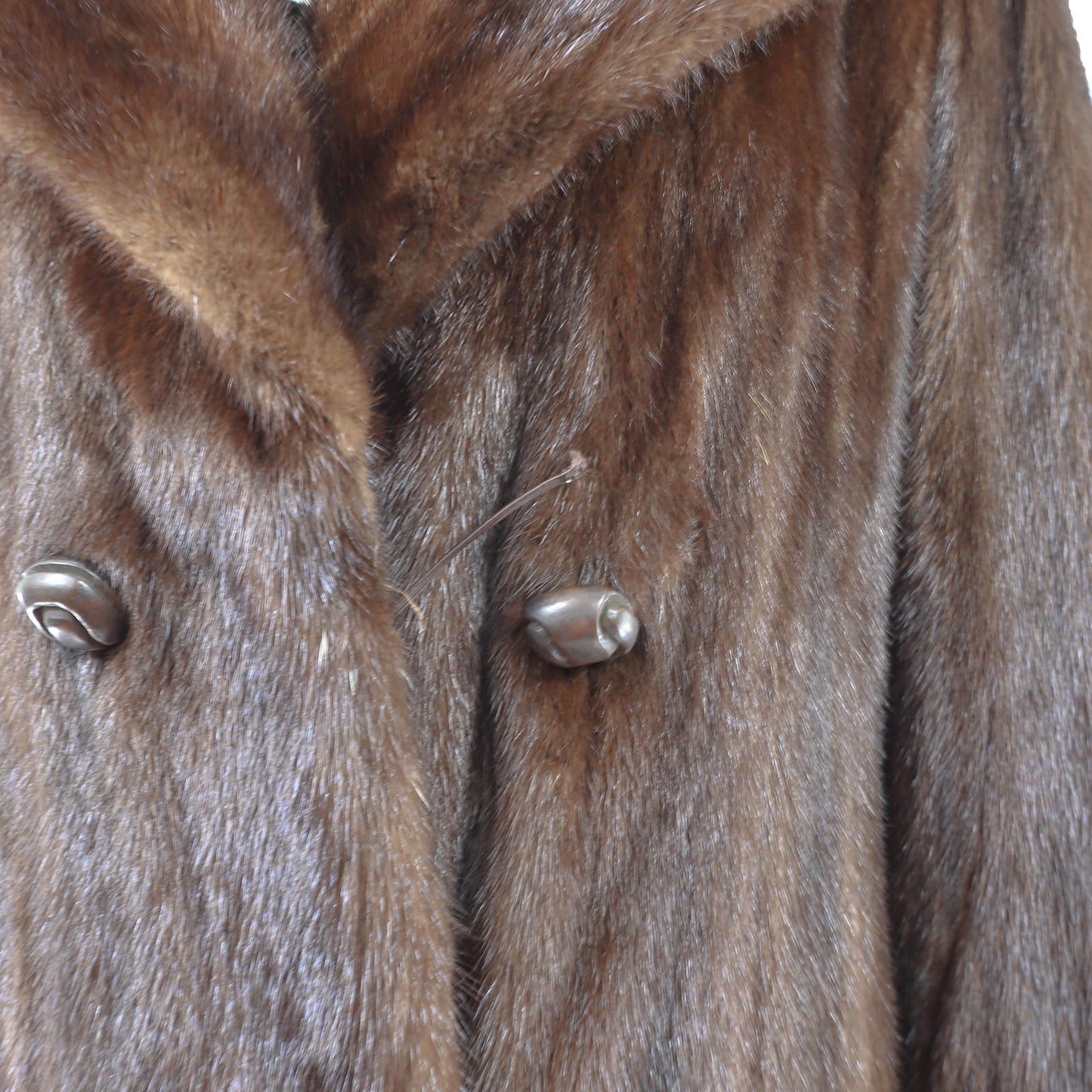 Brown Mink Coat- Size M