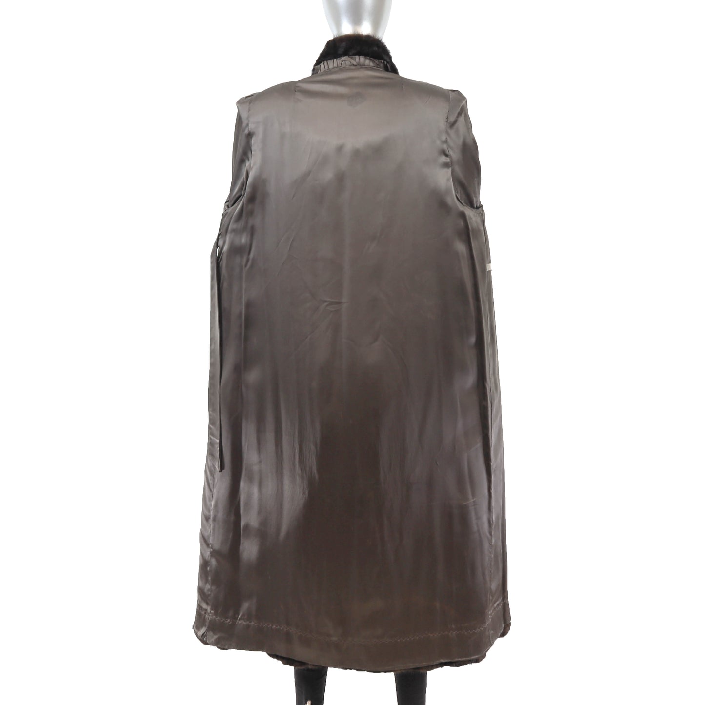 Brown Mink Coat- Size M