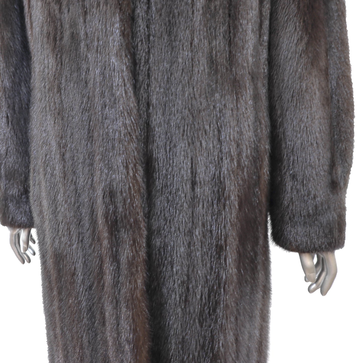 Brown Mink Coat- Size M