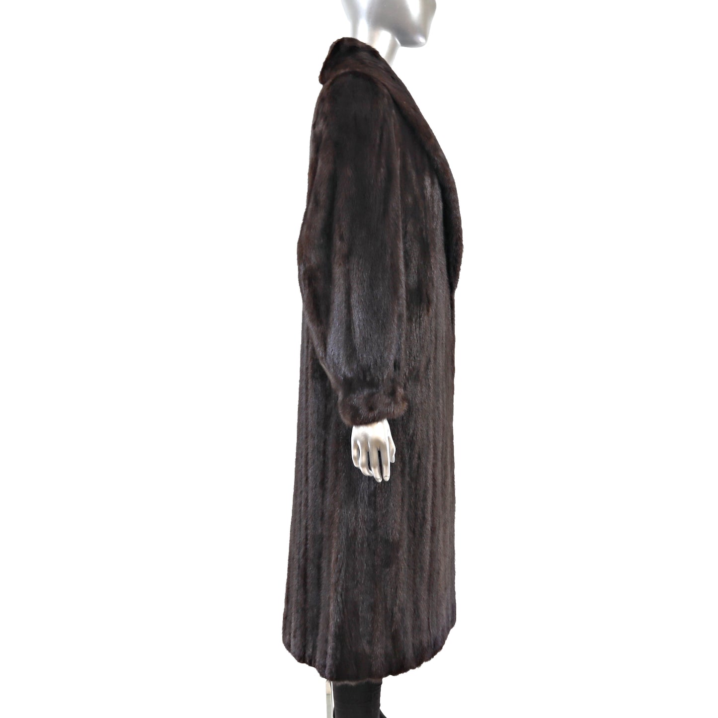Dark Brown Mink Coat- Size S
