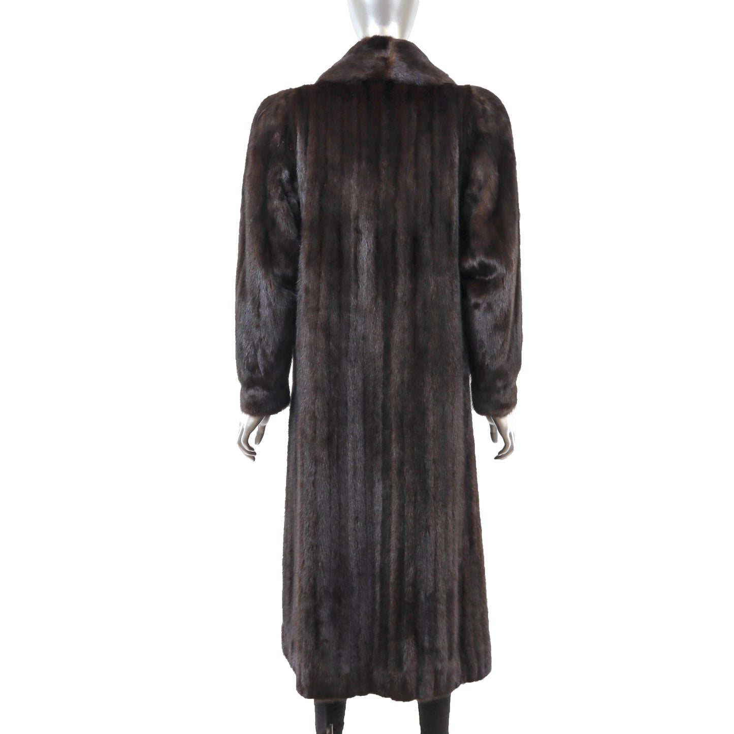 Dark Brown Mink Coat- Size S