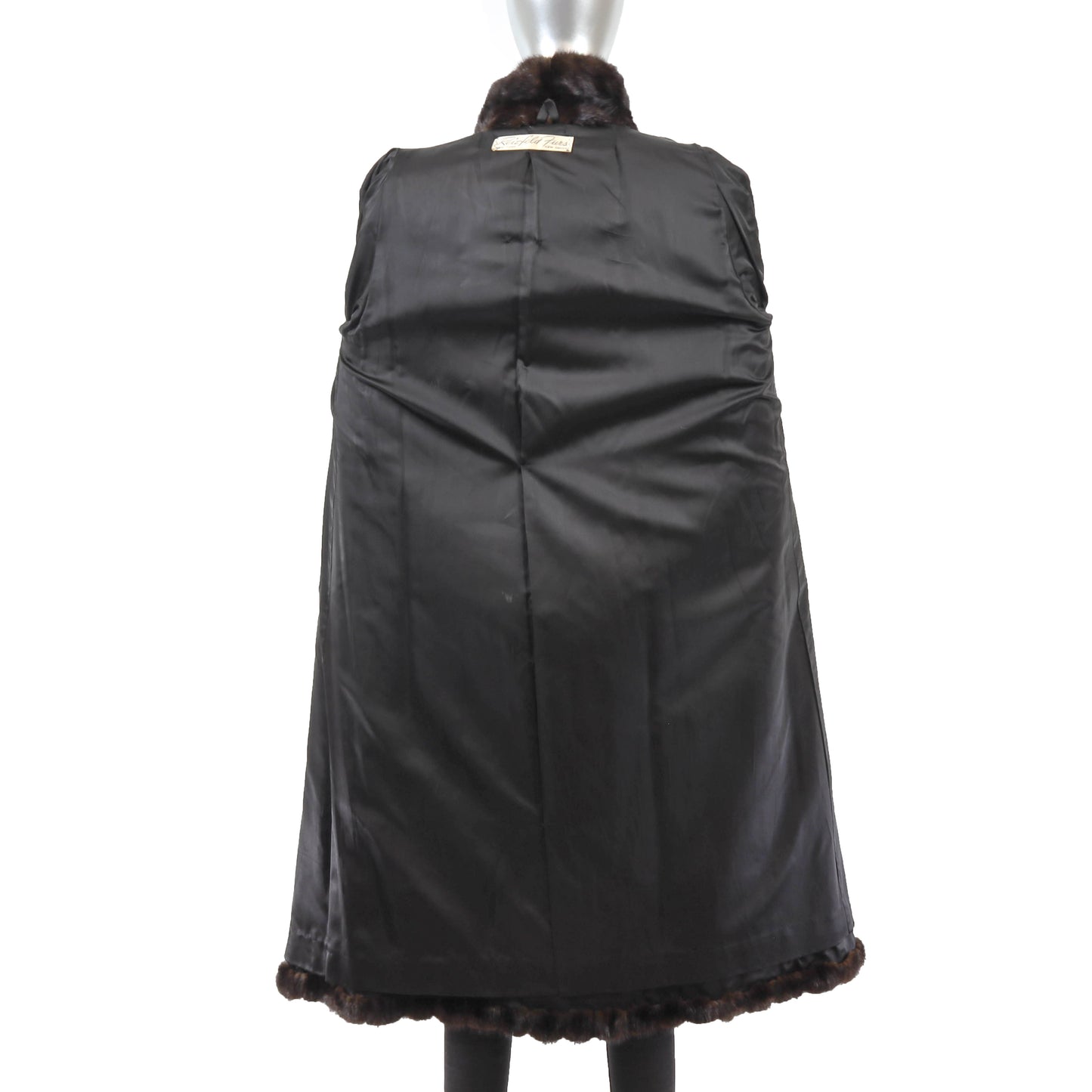 Dark Brown Mink Coat- Size M