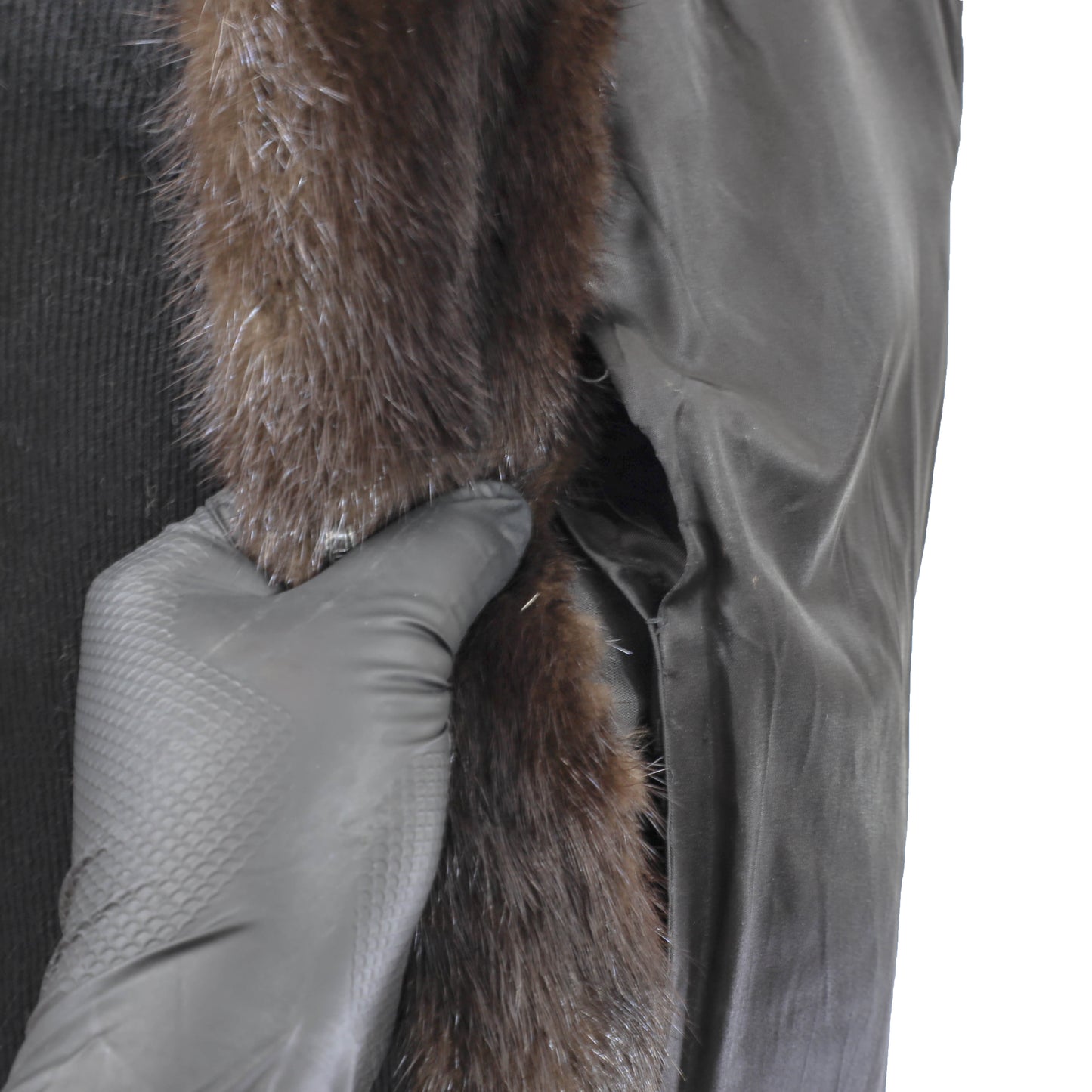 Dark Brown Mink Coat- Size M