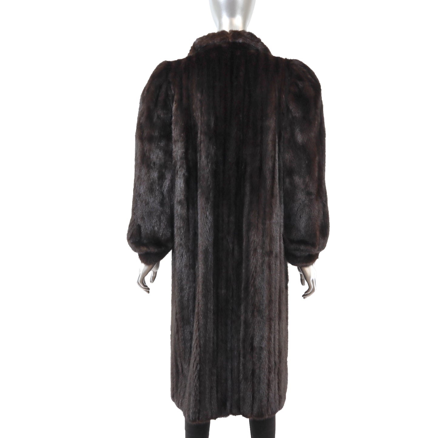 Dark Brown Mink Coat- Size M