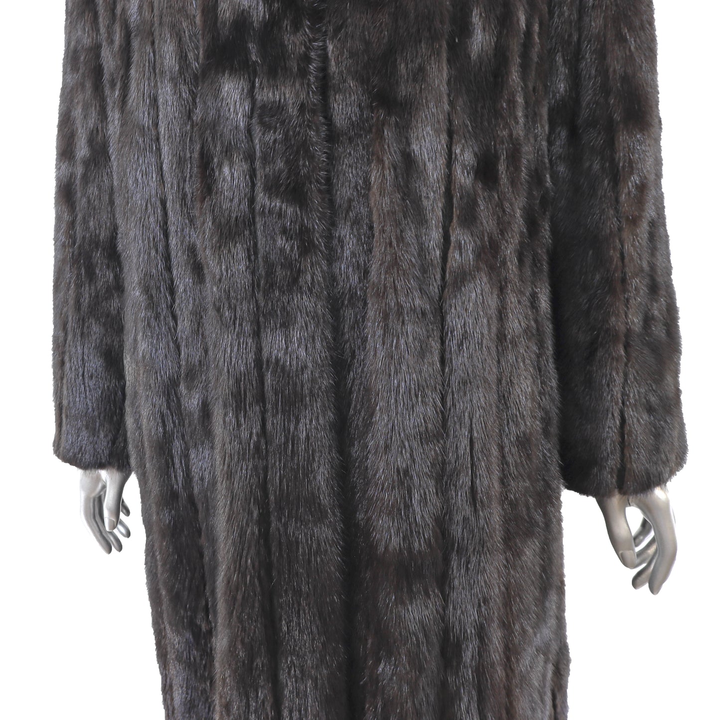 Black Mink Coat- Size L