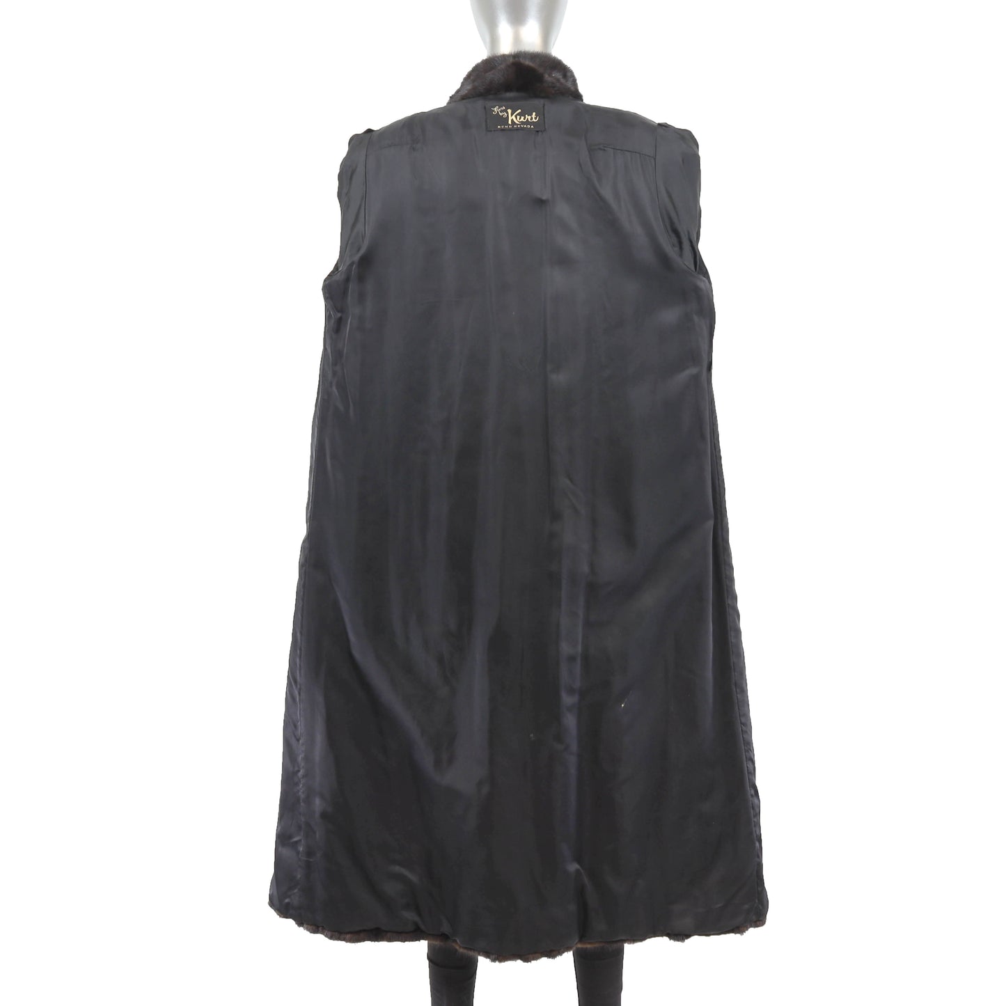 Dark Brown Mink Coat- Size M
