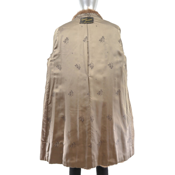 Autumn Haze Mink Coat- Size XL