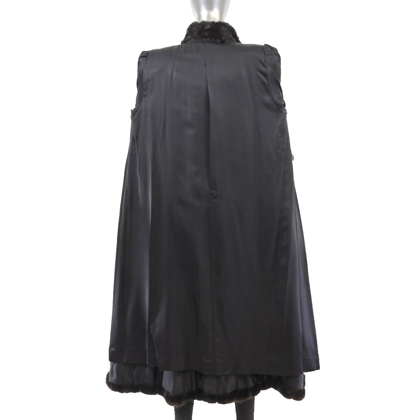 Mahogany Mink Coat- Size M