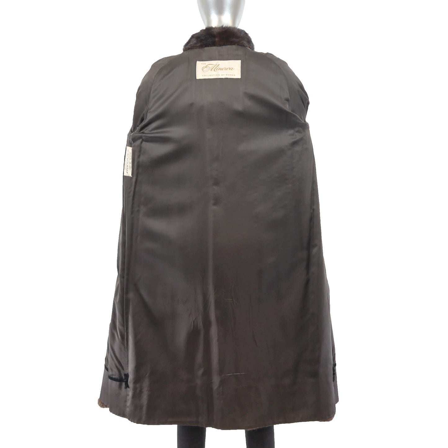 Blackglama Dark Brown Mink Coat- Size M