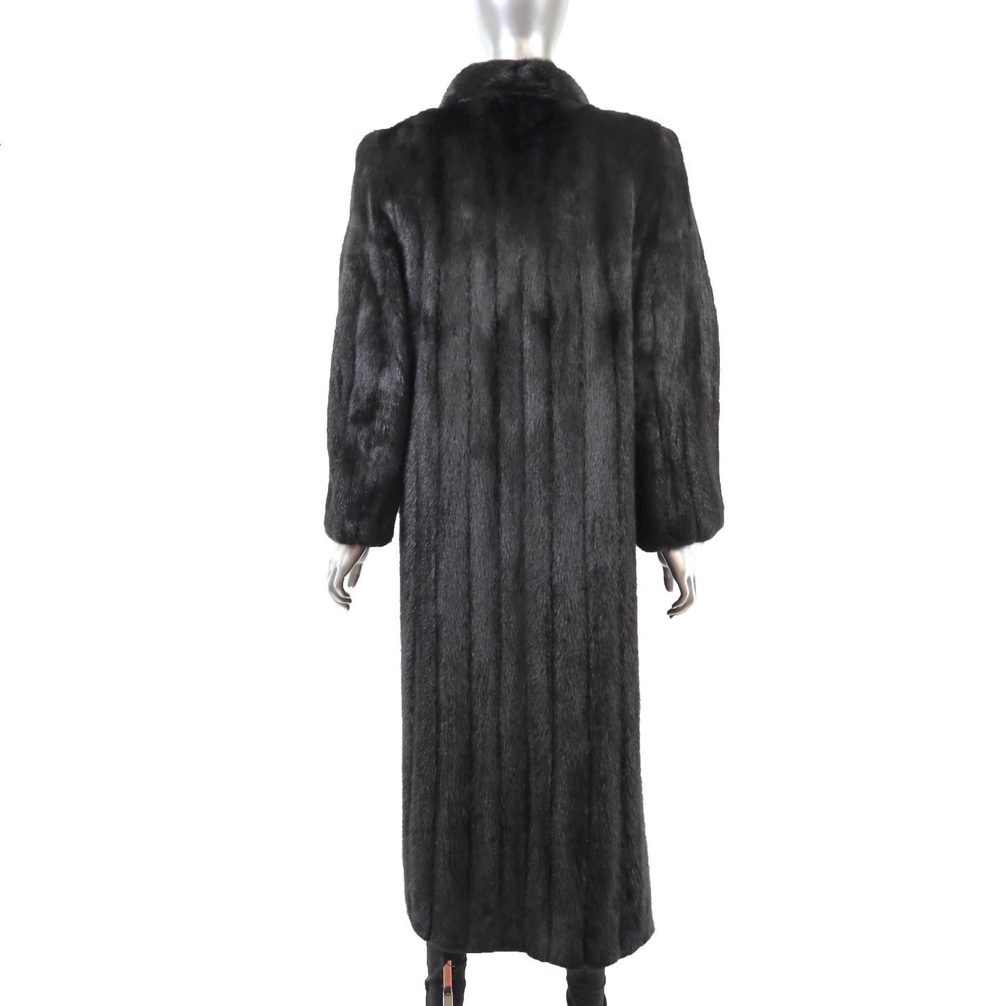 Black Mink Coat- Size S