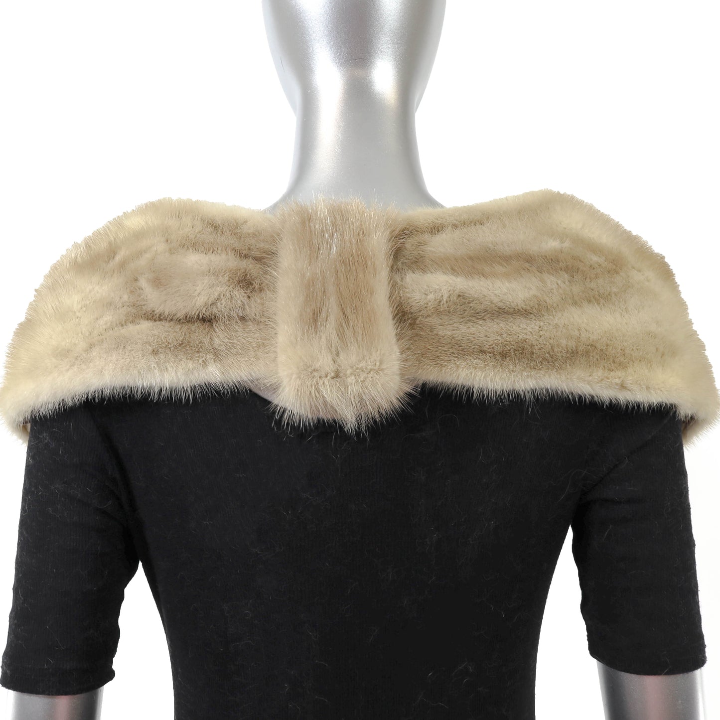 Beige Mink Collar- Size Free