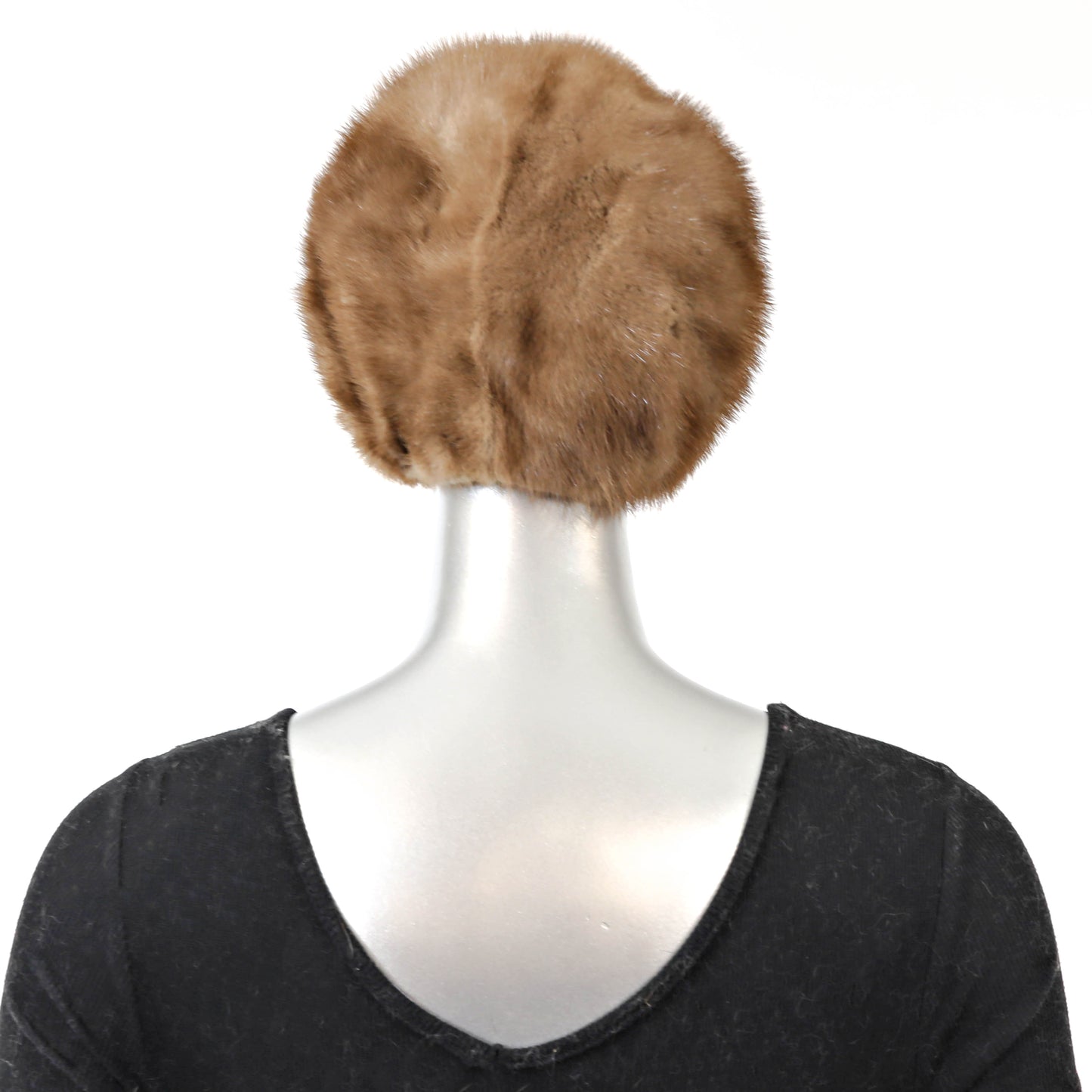 Light Brown Mink Hat- Size Free