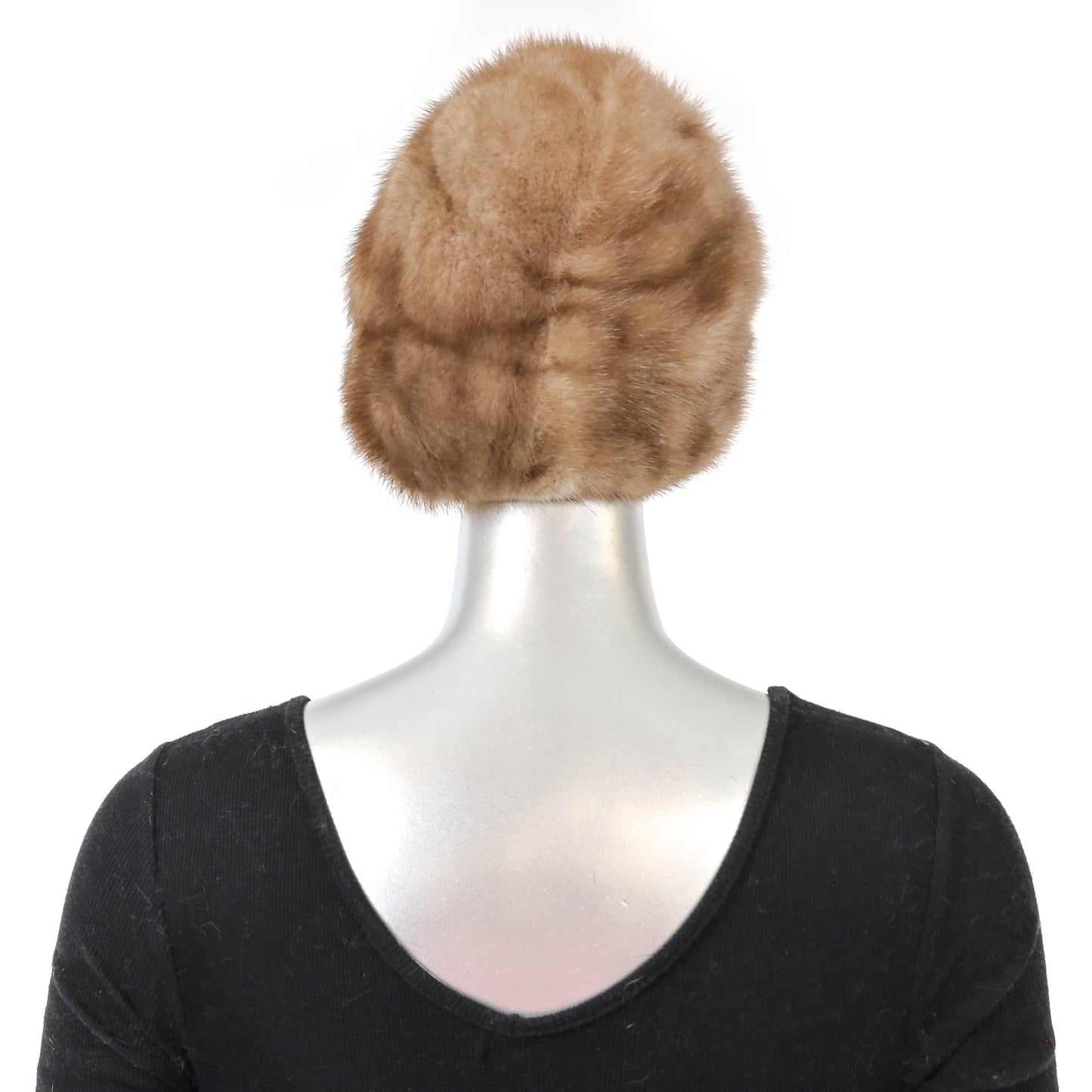 Light Brown Mink Hat- Size Free