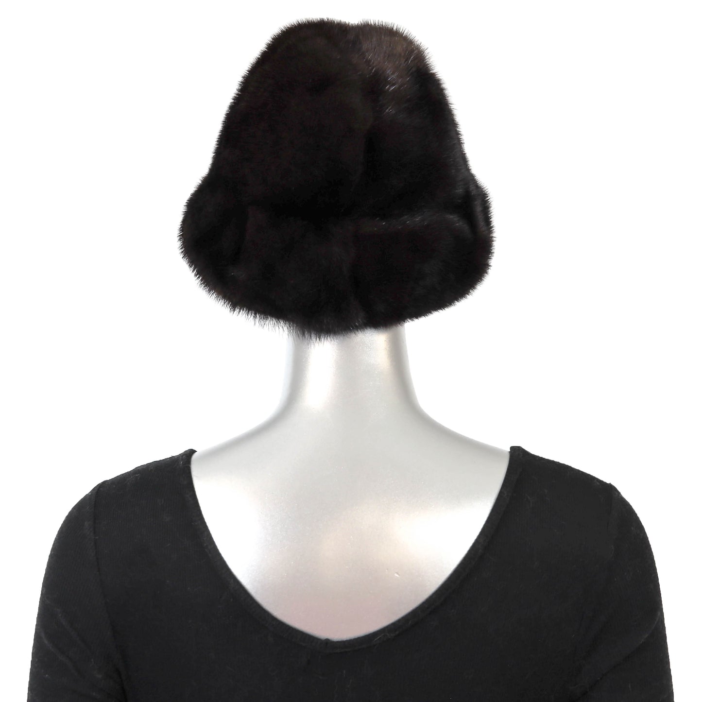 Brown Mink Hat- Size Free