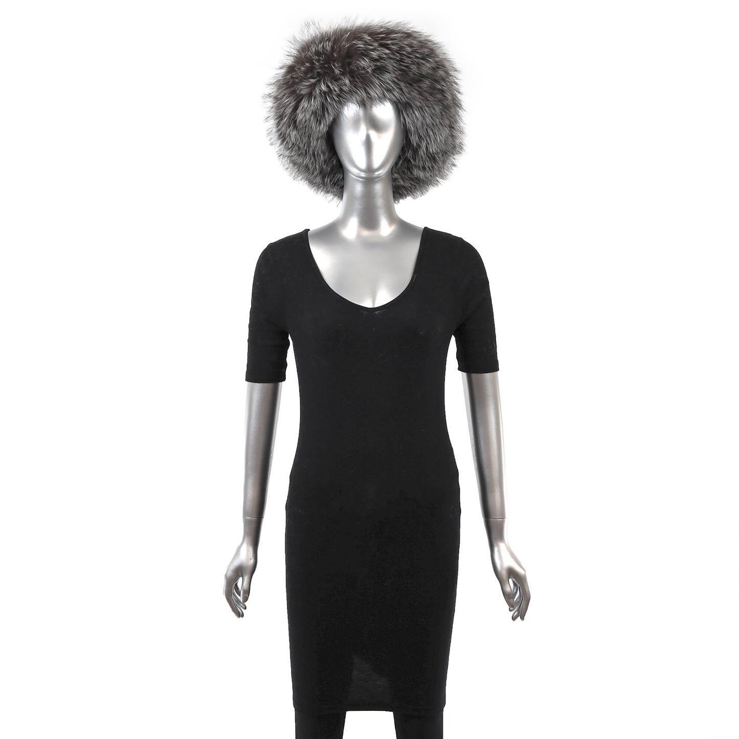 Mink and Silver Fox Hat- Size Free