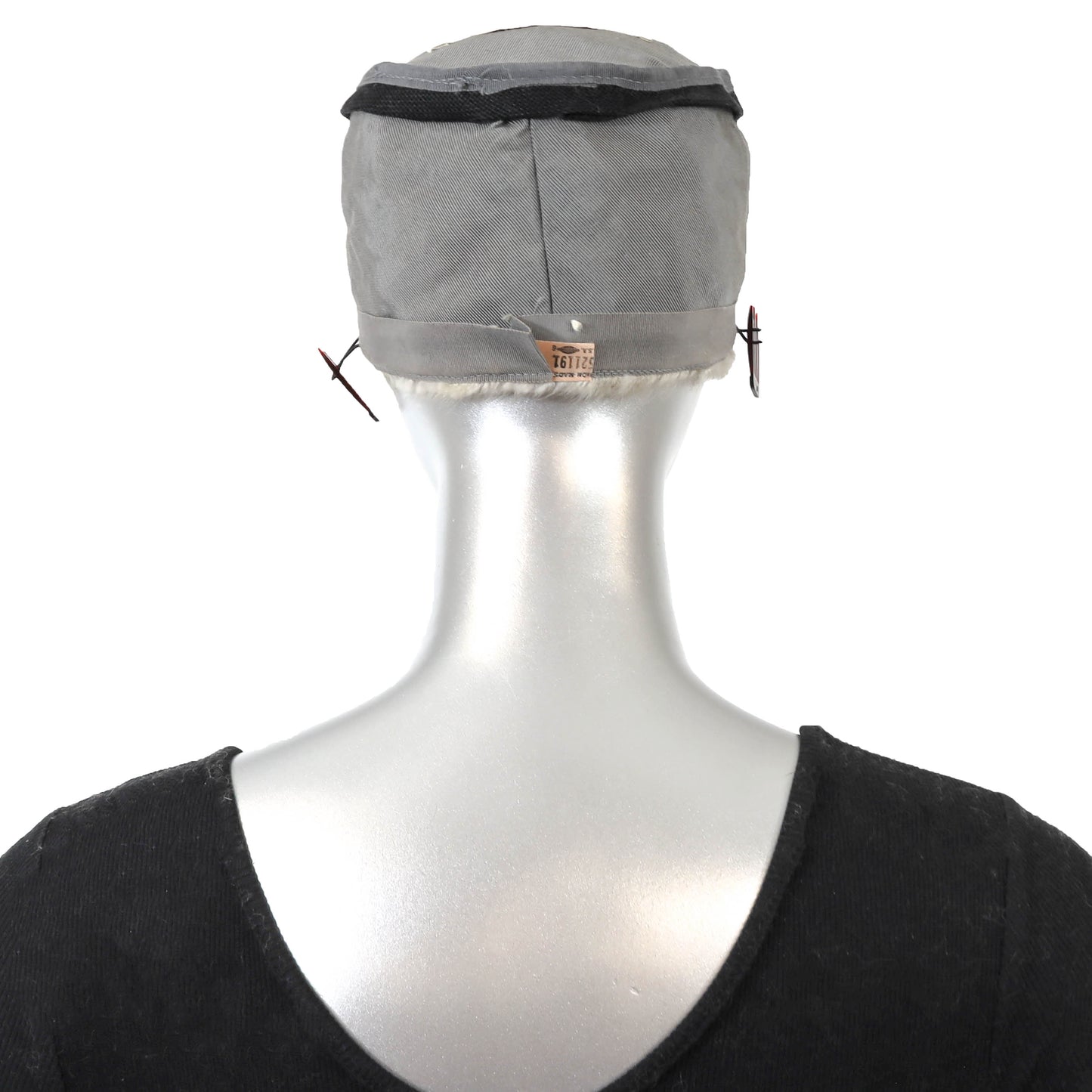 Grey Mink Hat- Size Free