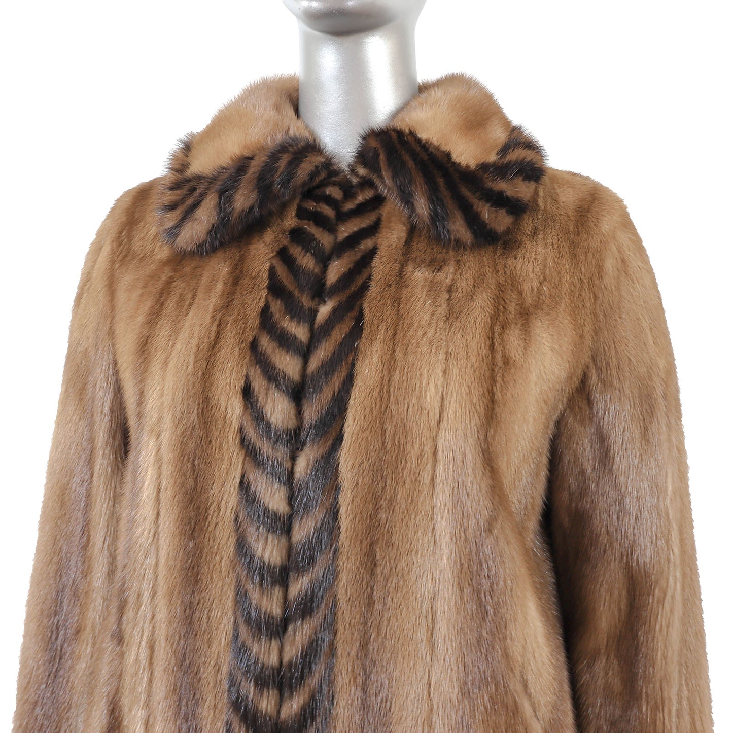 Light Brown Mink Jacket- Size M