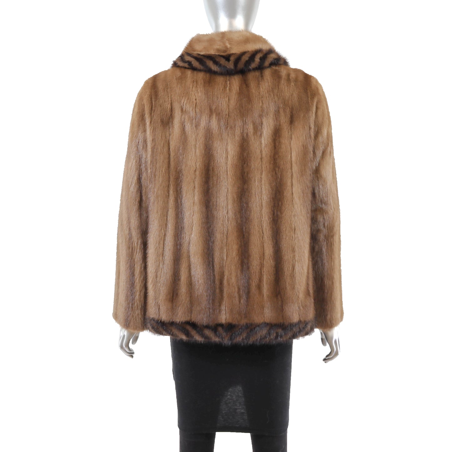 Light Brown Mink Jacket- Size M