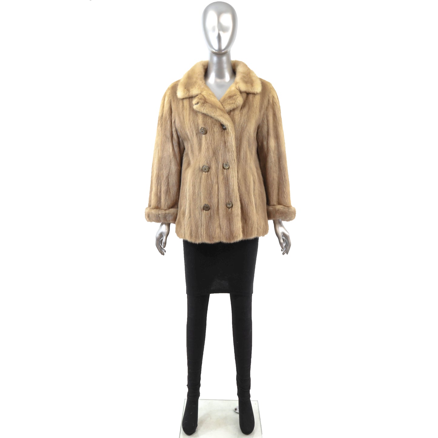 Pastel Mink Jacket- Size M