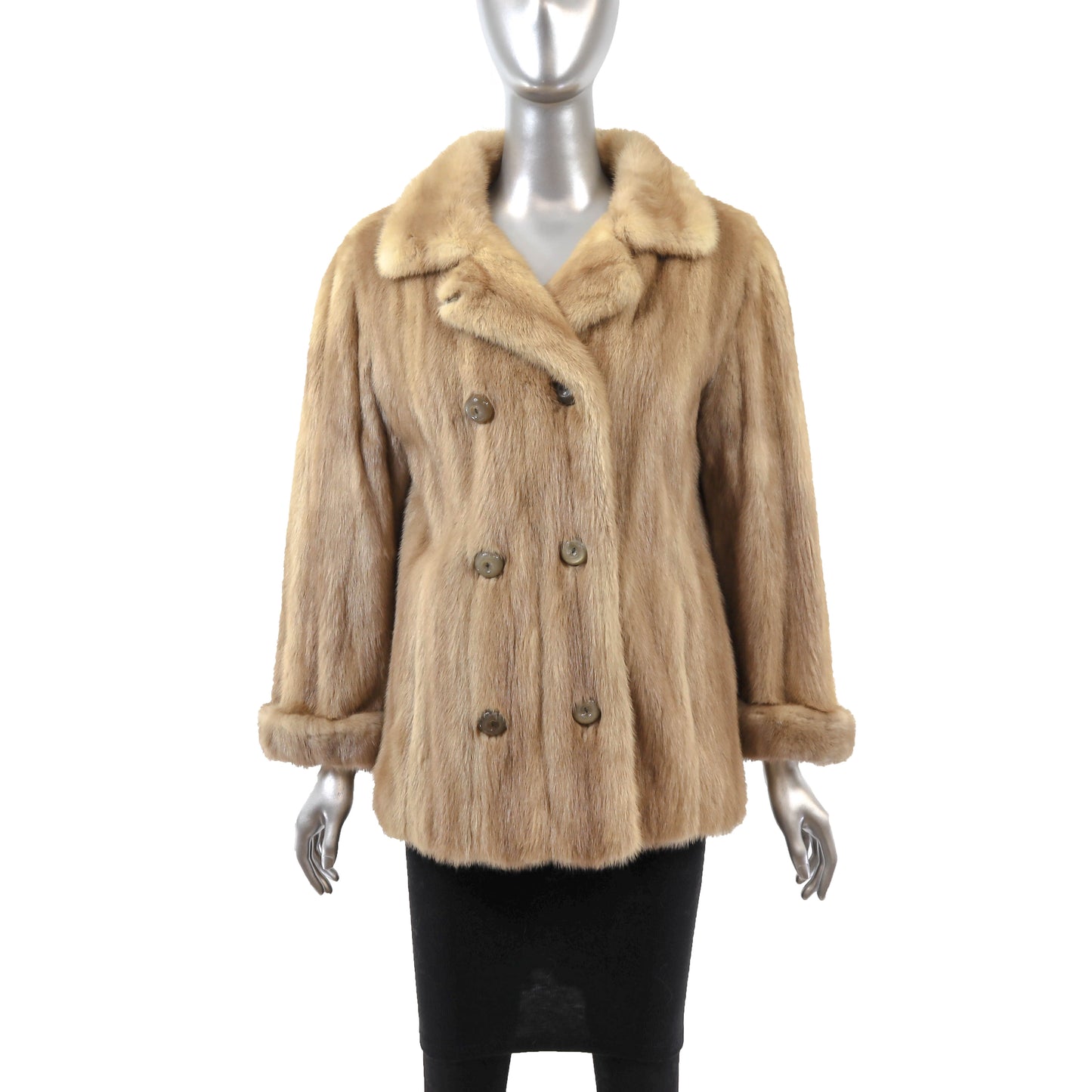 Pastel Mink Jacket- Size M