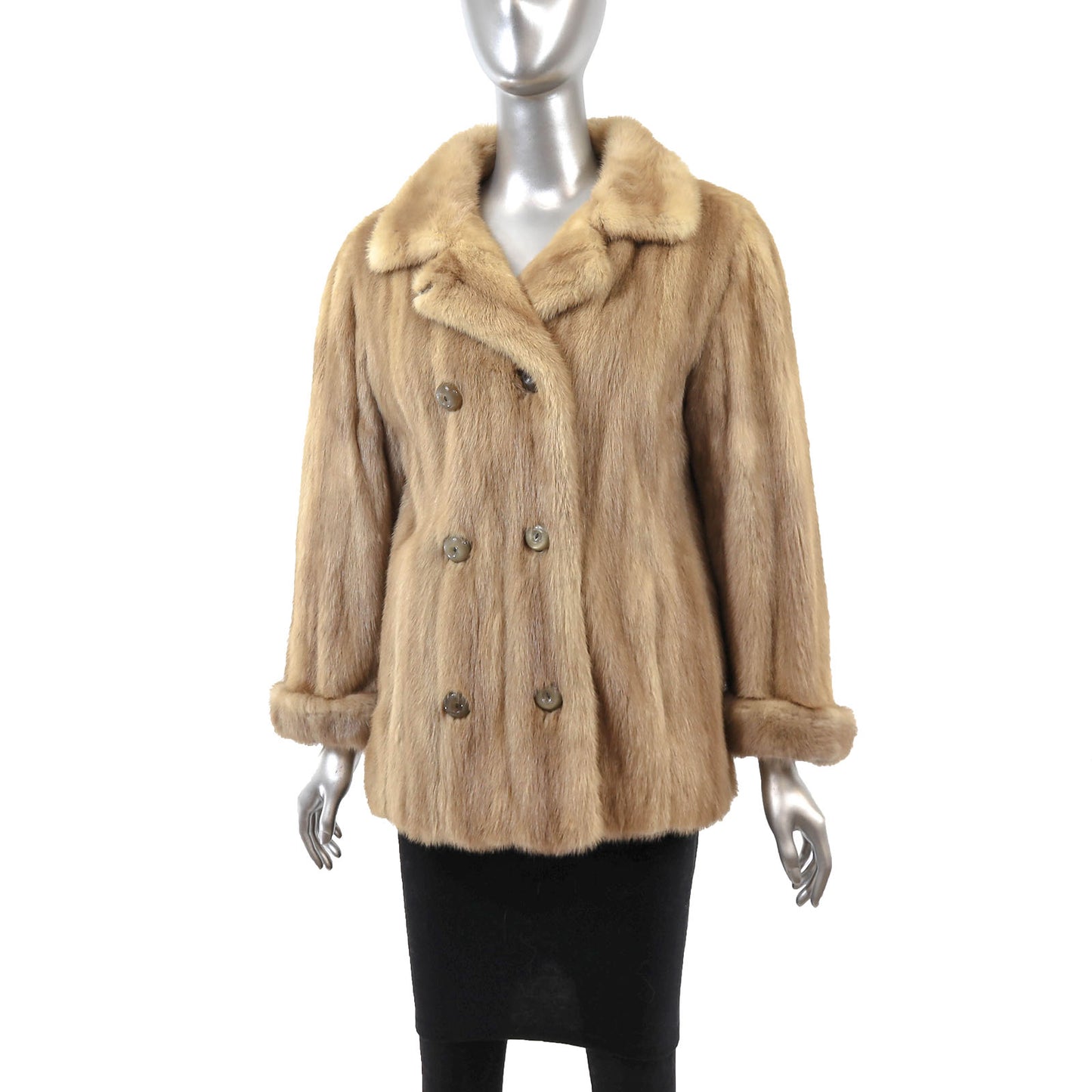 Pastel Mink Jacket- Size M