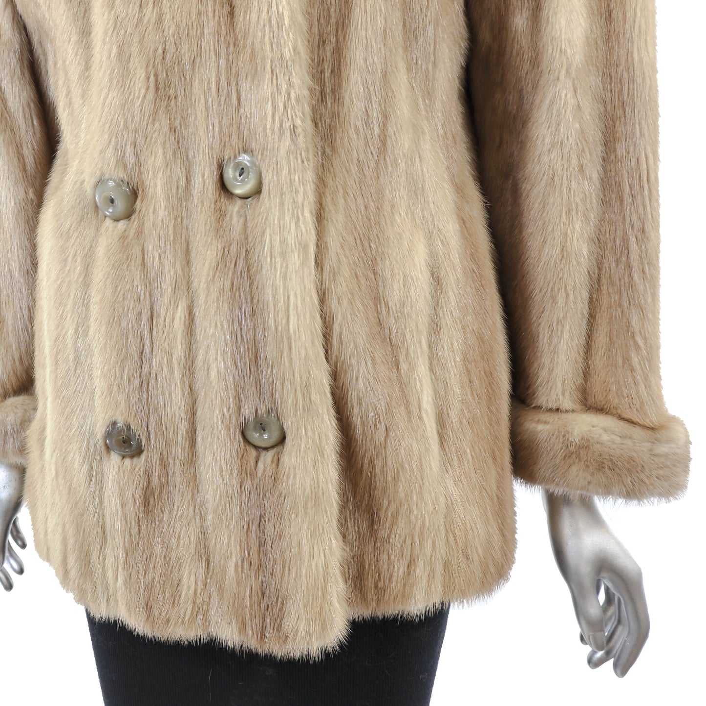 Pastel Mink Jacket- Size M