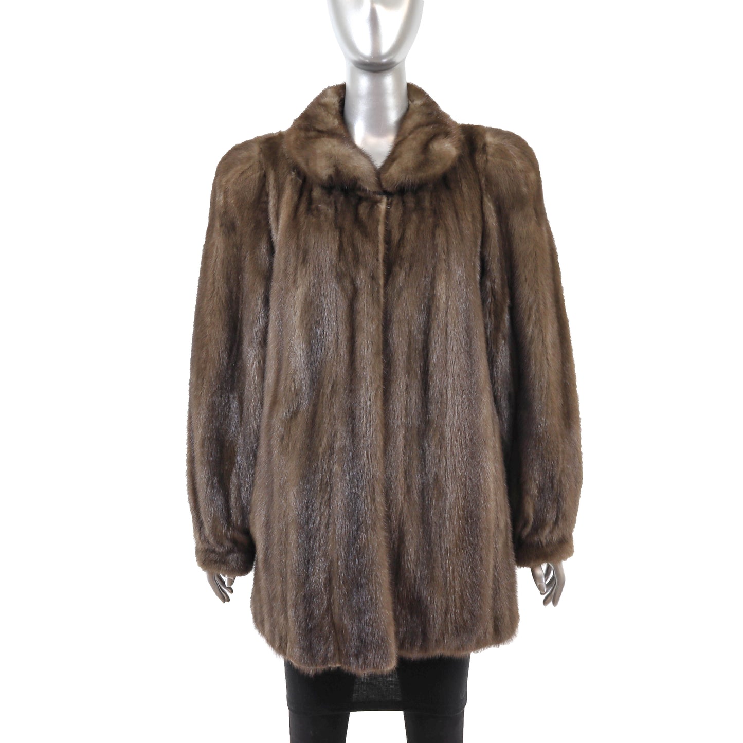 Light Brown Mink Jacket- Size M