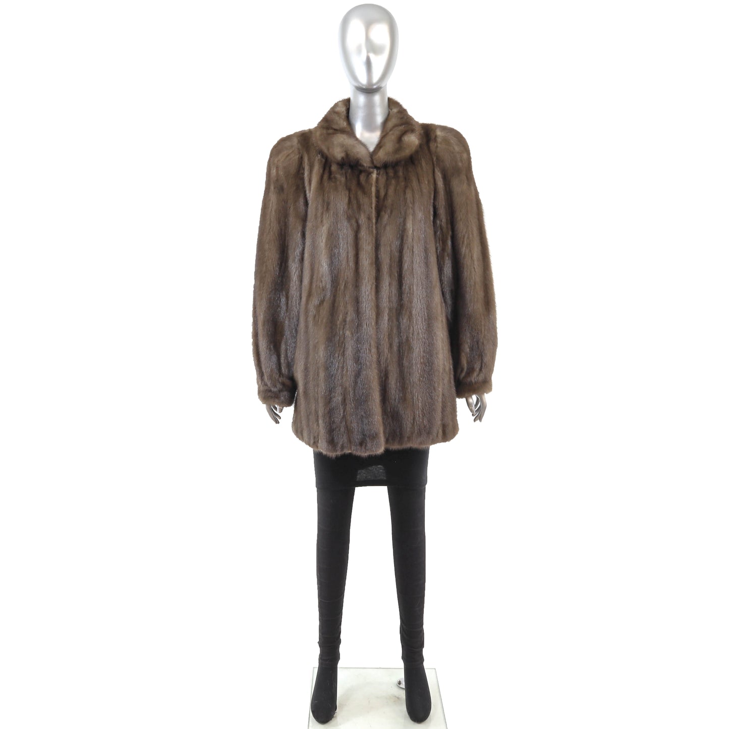 Light Brown Mink Jacket- Size M