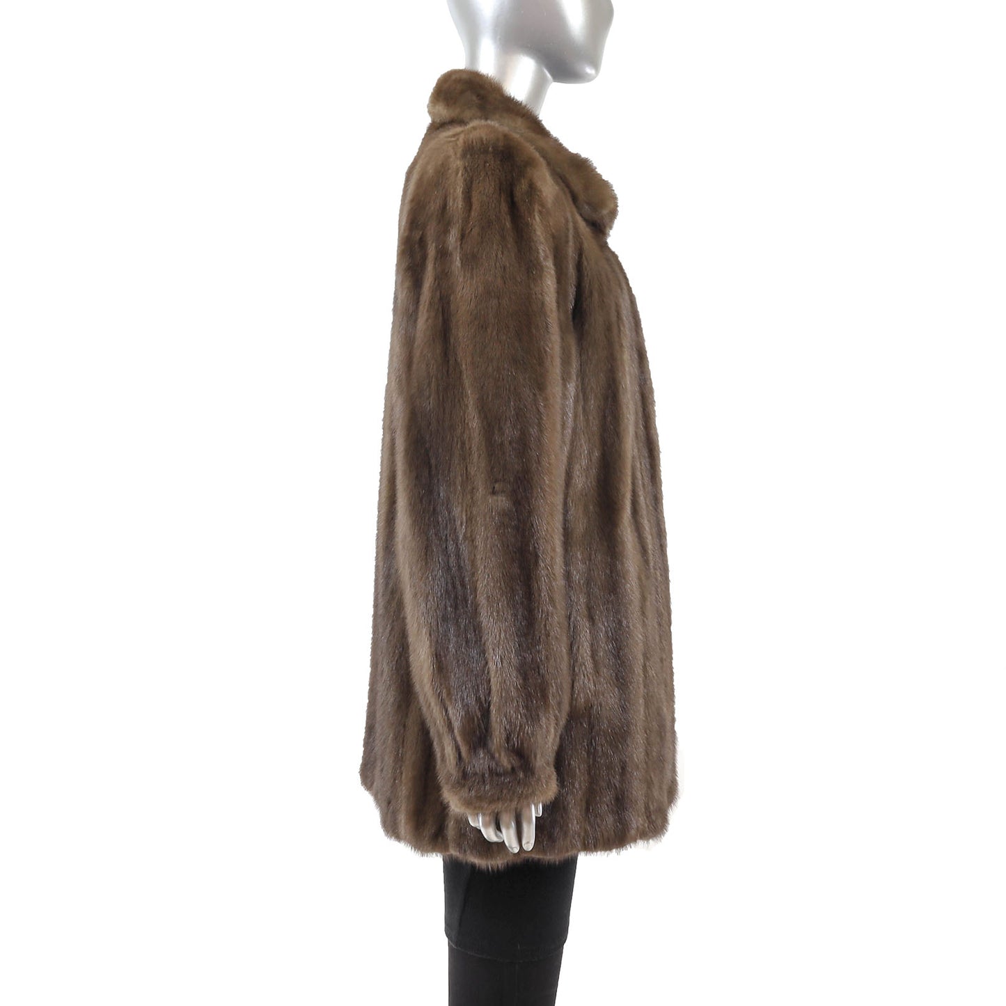 Light Brown Mink Jacket- Size M
