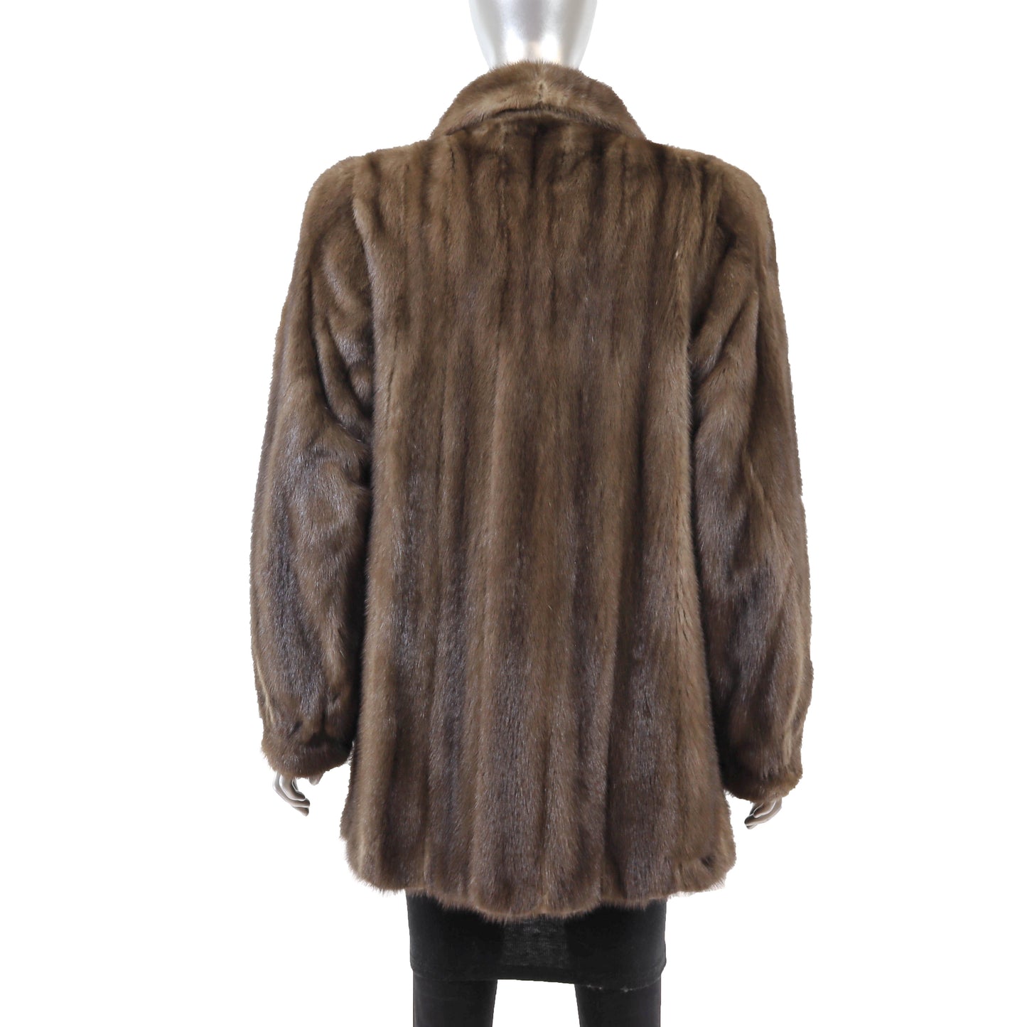 Light Brown Mink Jacket- Size M