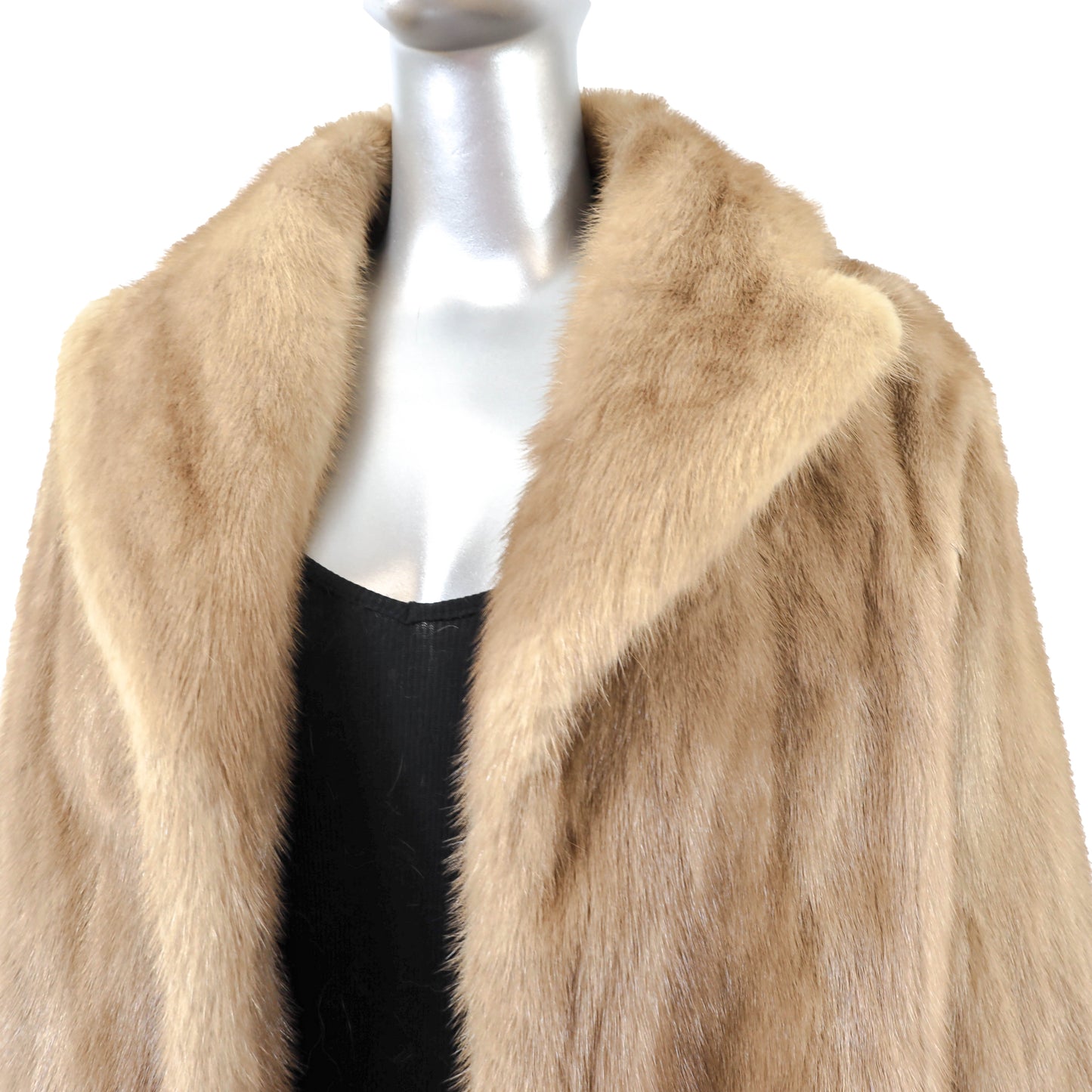 Light Brown Mink Jacket- Size M