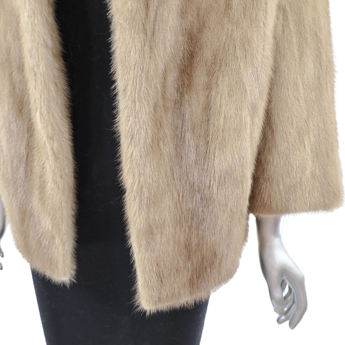 Light Brown Mink Jacket- Size M