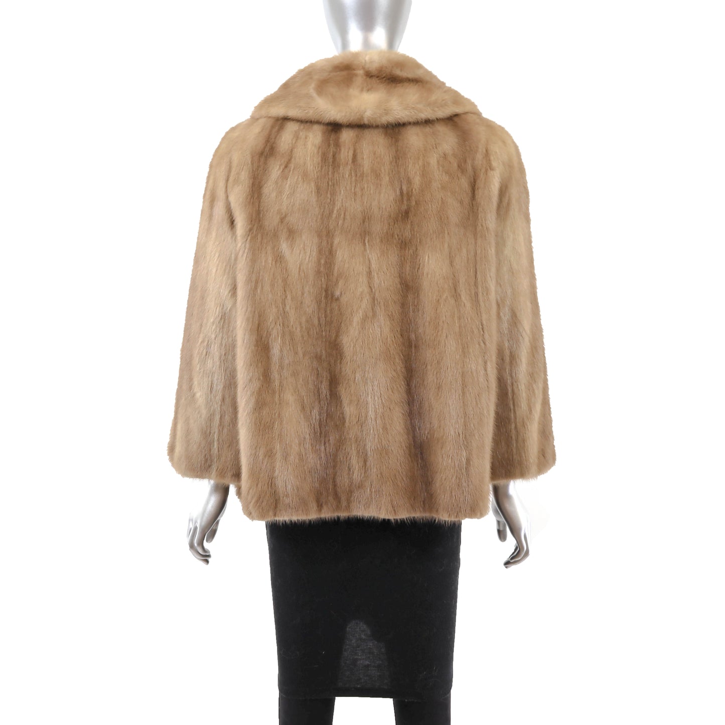 Light Brown Mink Jacket- Size M