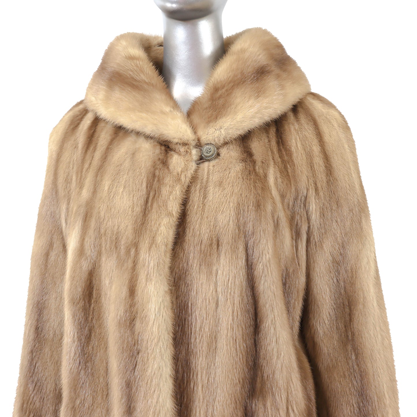 Light Brown Mink Jacket- Size L