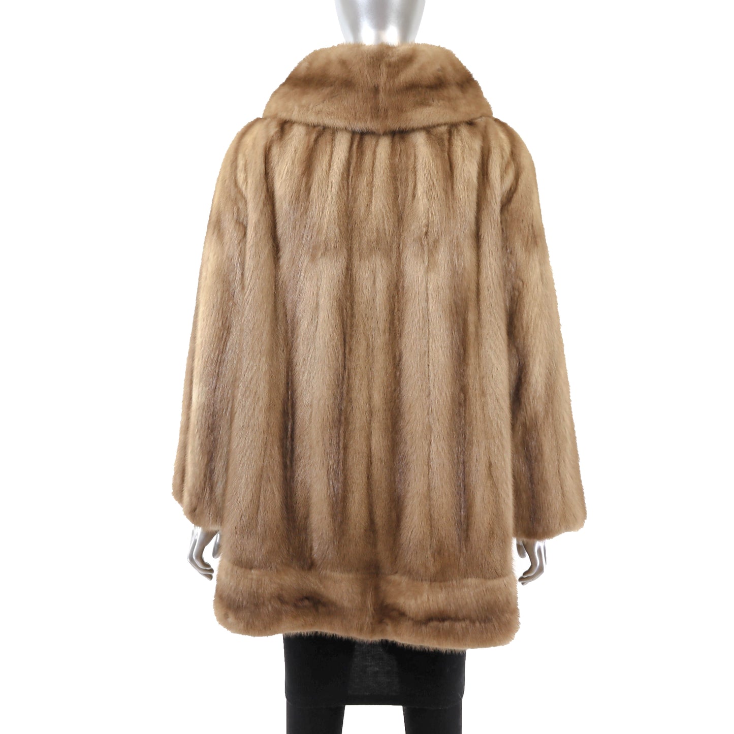 Light Brown Mink Jacket- Size L