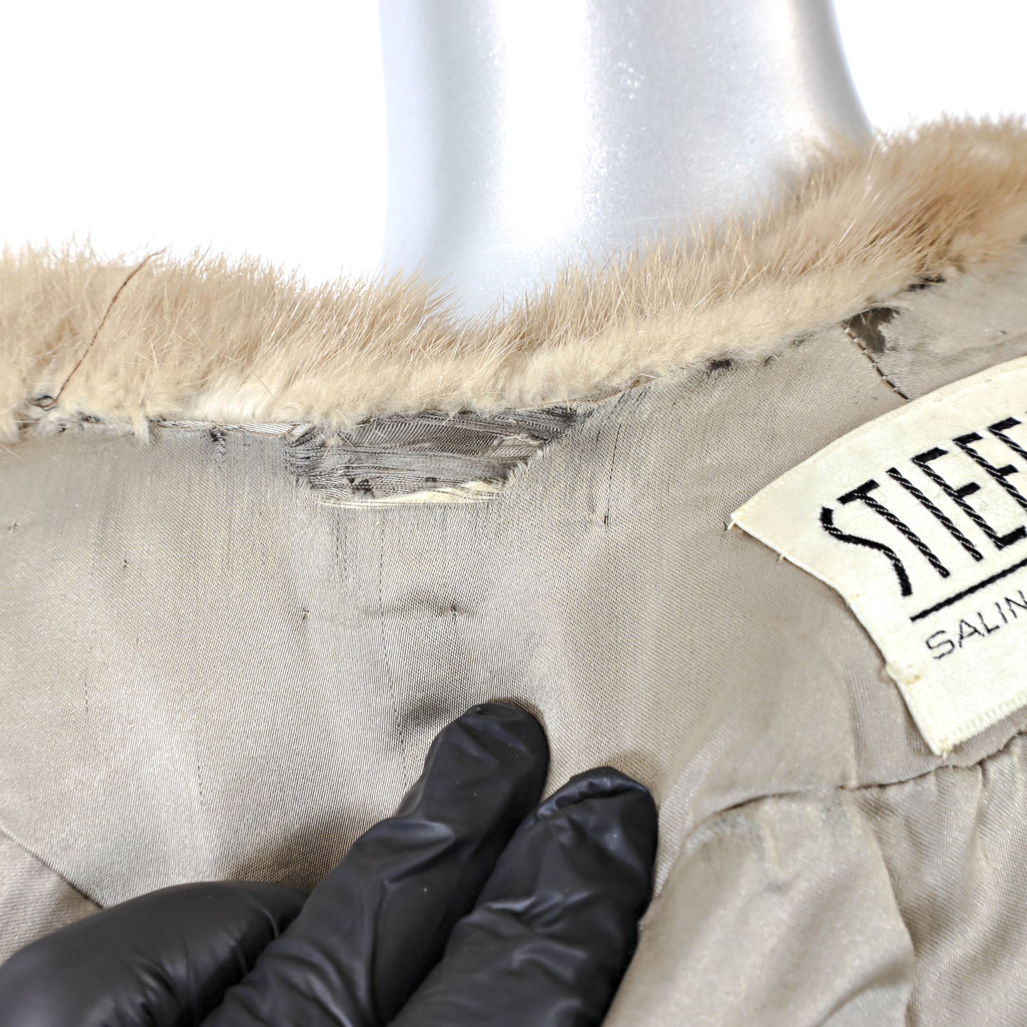 Light Brown Mink Jacket- Size M