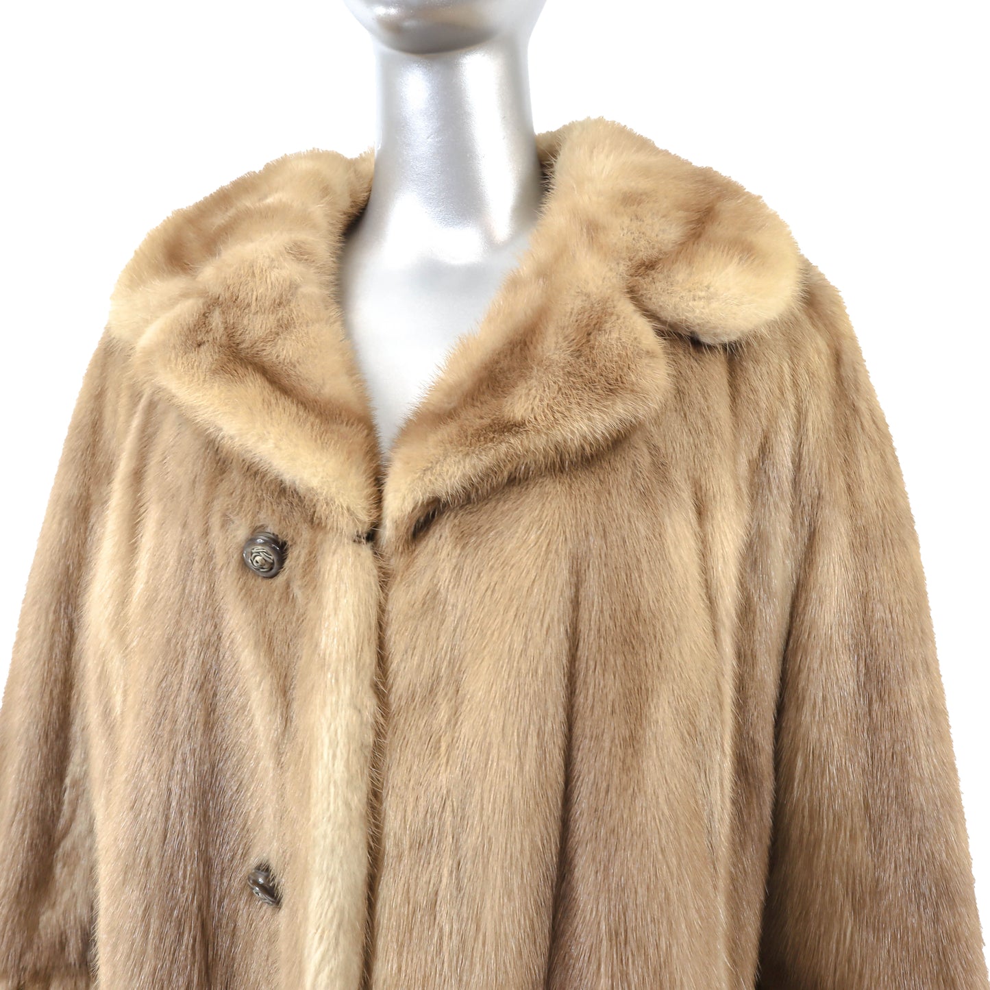 Light Brown Mink Jacket- Size M