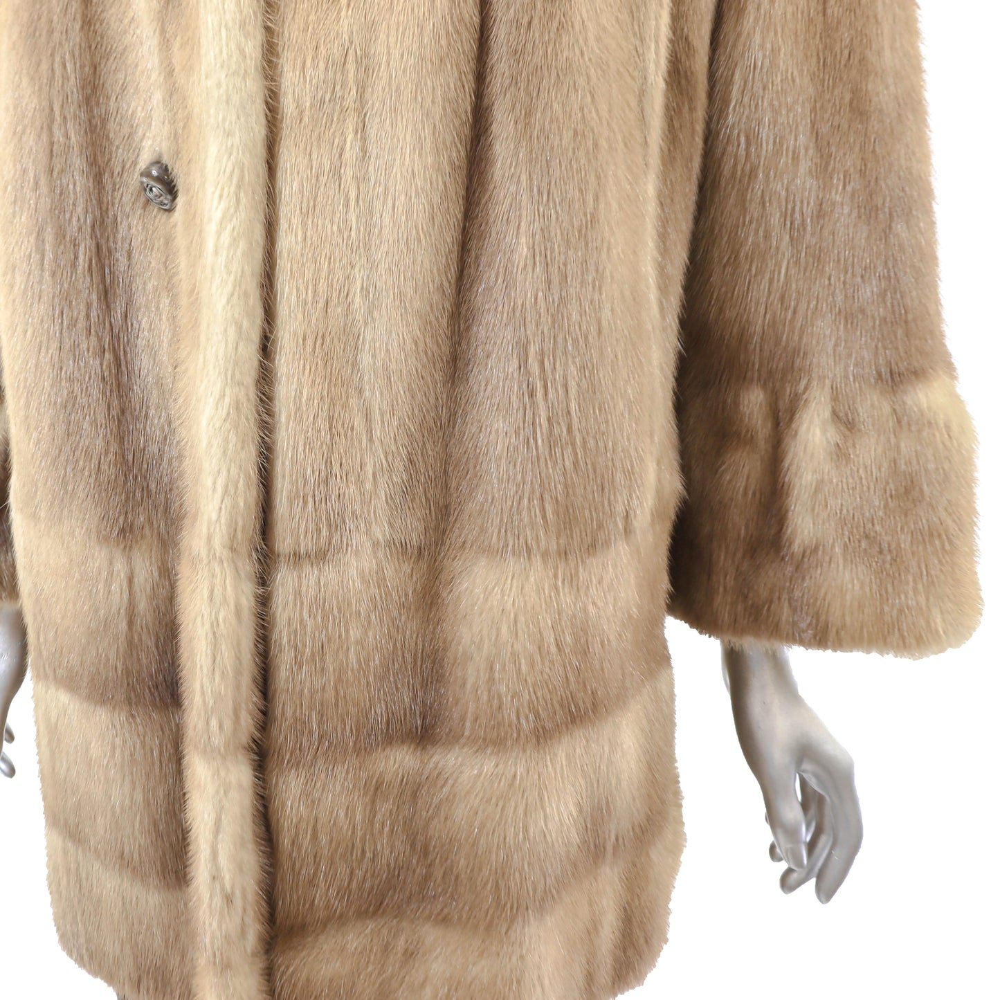 Light Brown Mink Jacket- Size M