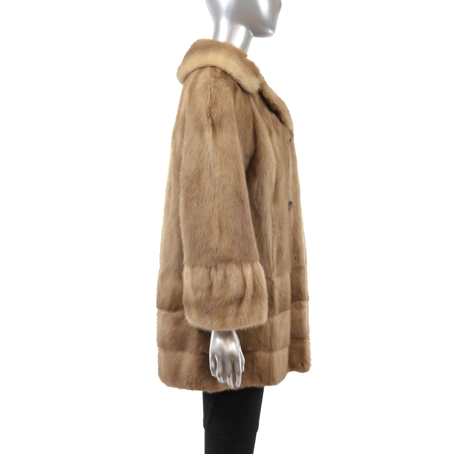Light Brown Mink Jacket- Size M