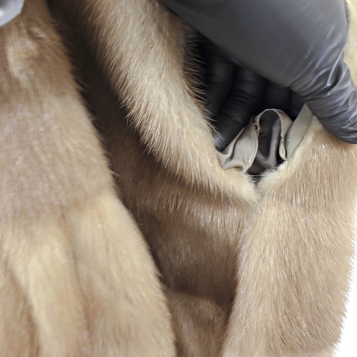 Light Brown Mink Jacket- Size M