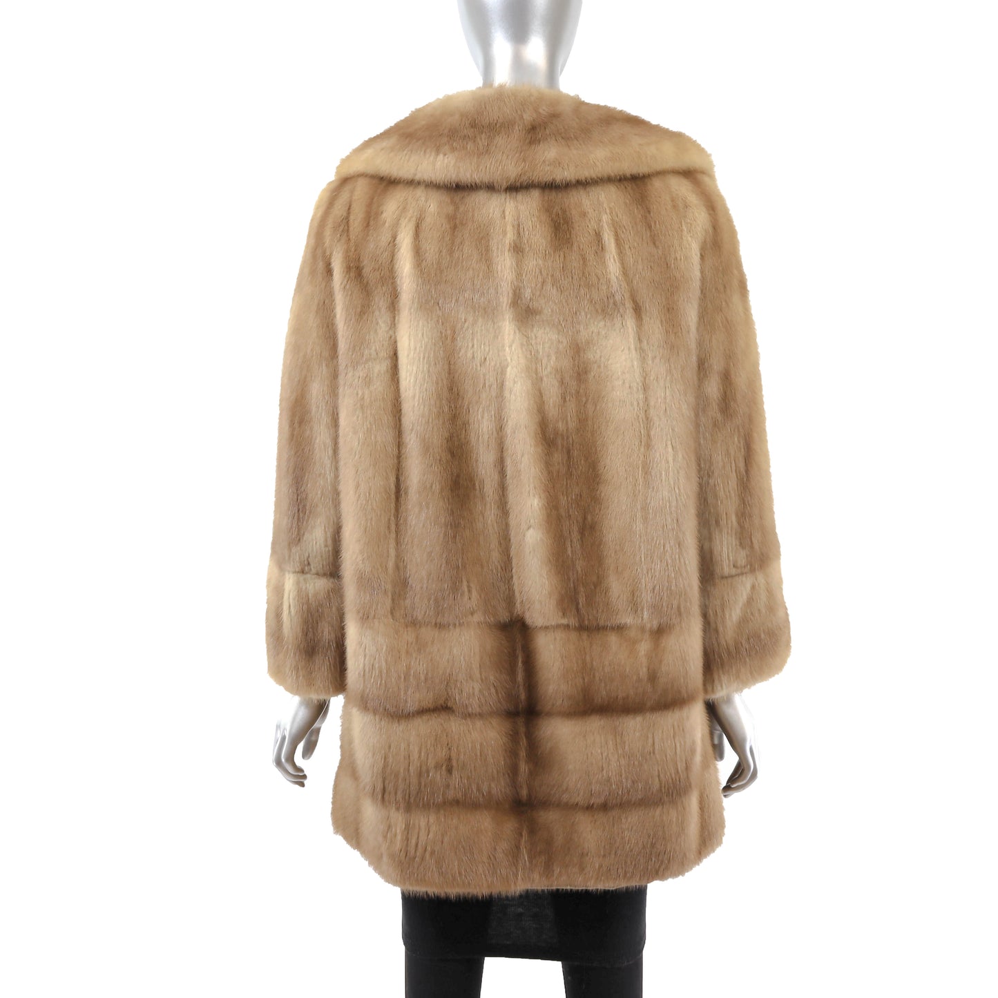 Light Brown Mink Jacket- Size M