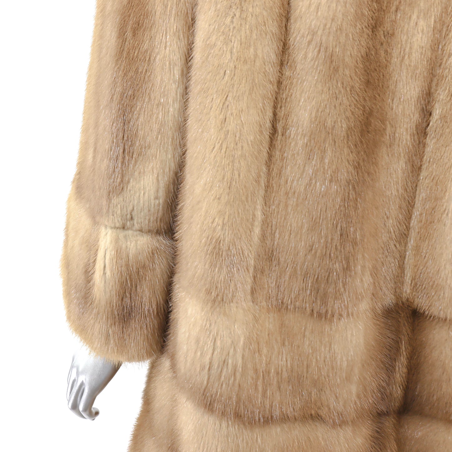 Light Brown Mink Jacket- Size M
