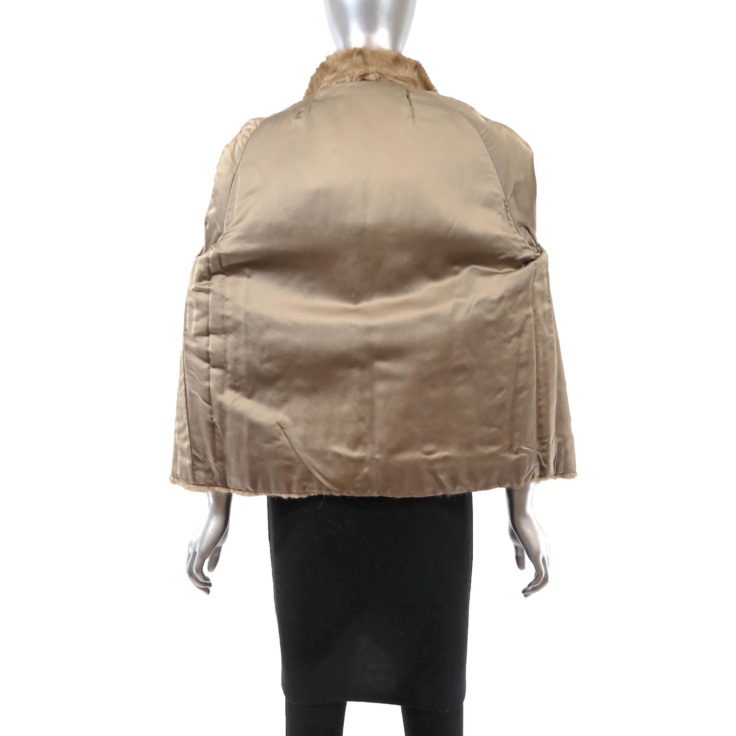 Light Brown Mink Jacket- Size M