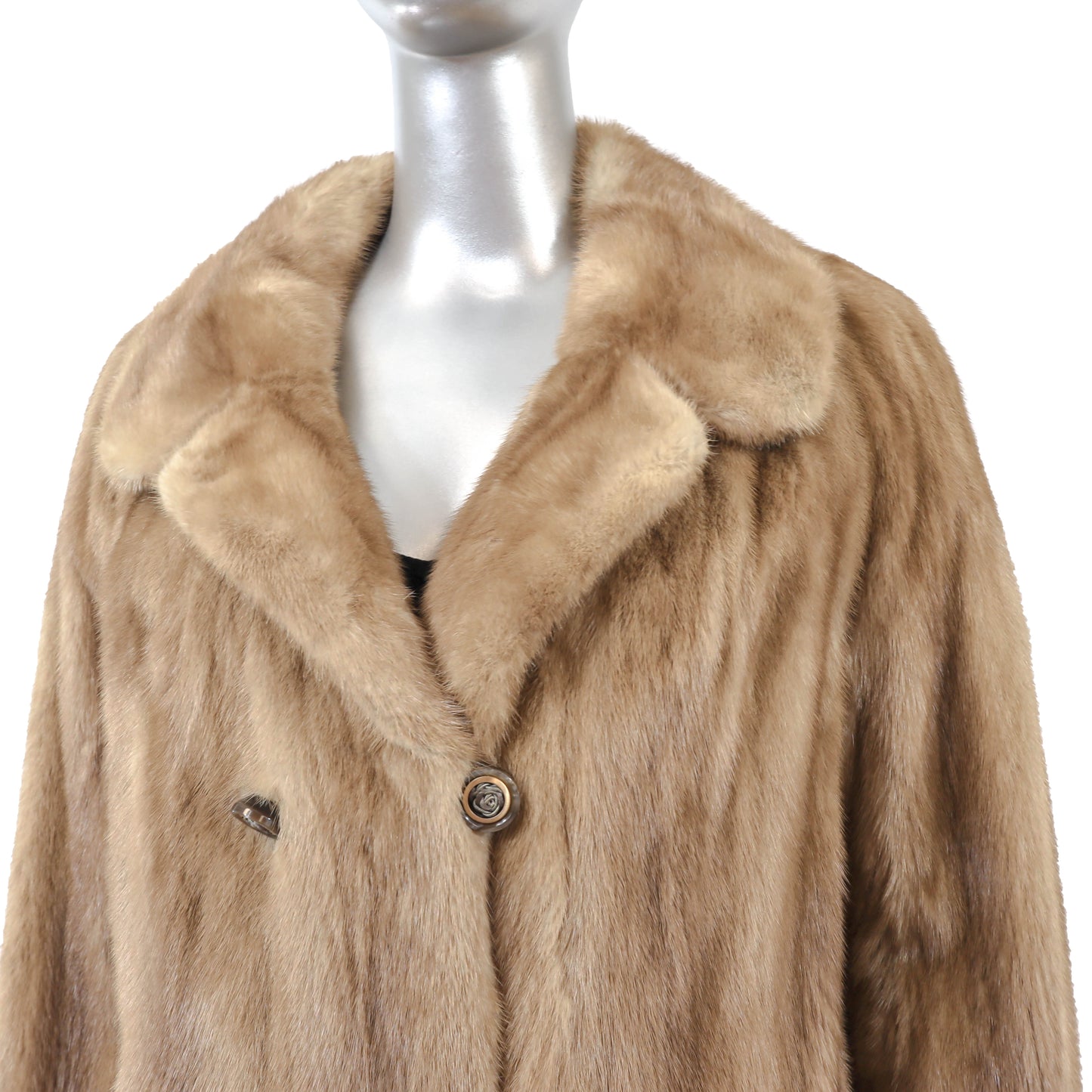 Light Brown Mink Jacket- Size M
