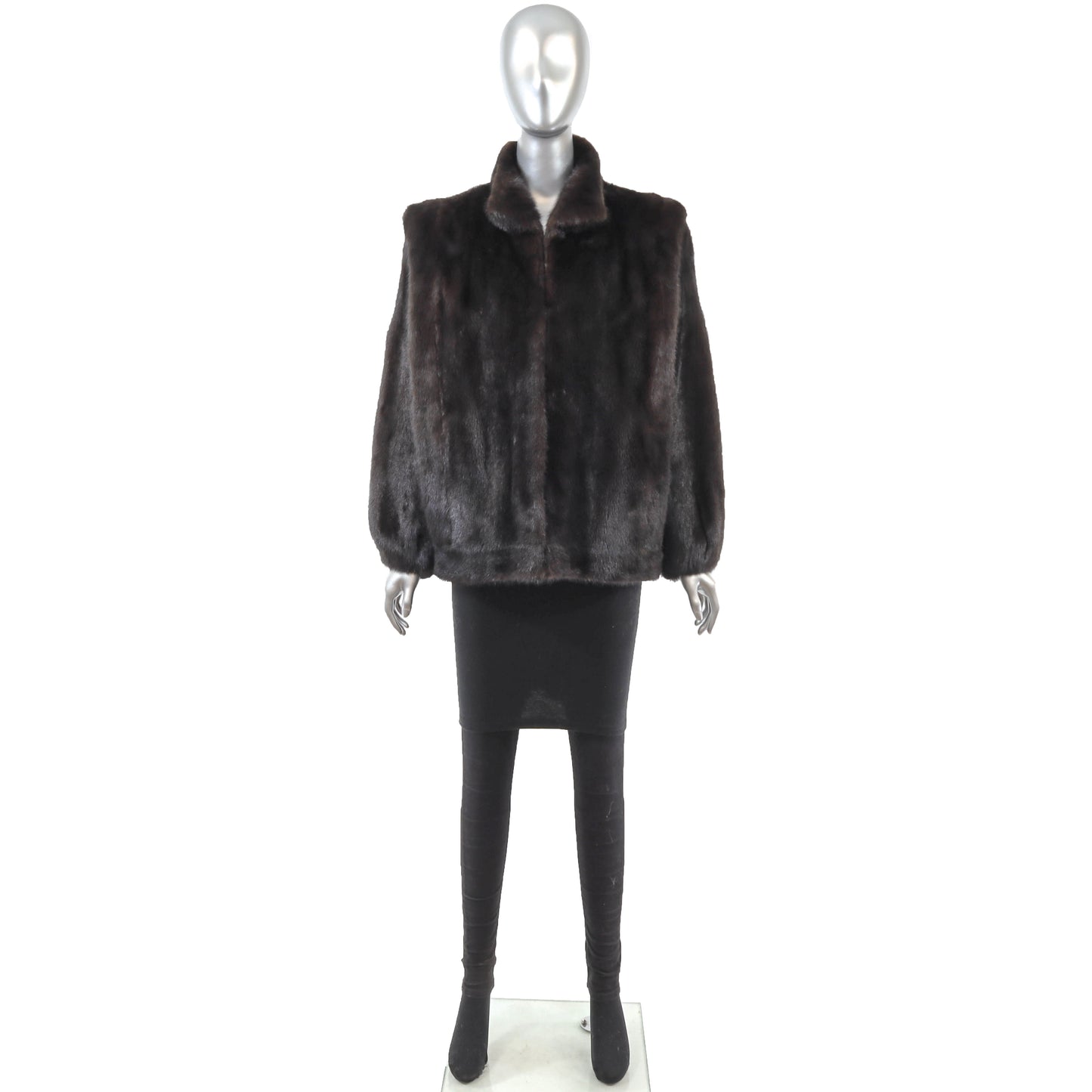 Blackglama Black Mink Jacket- Size M