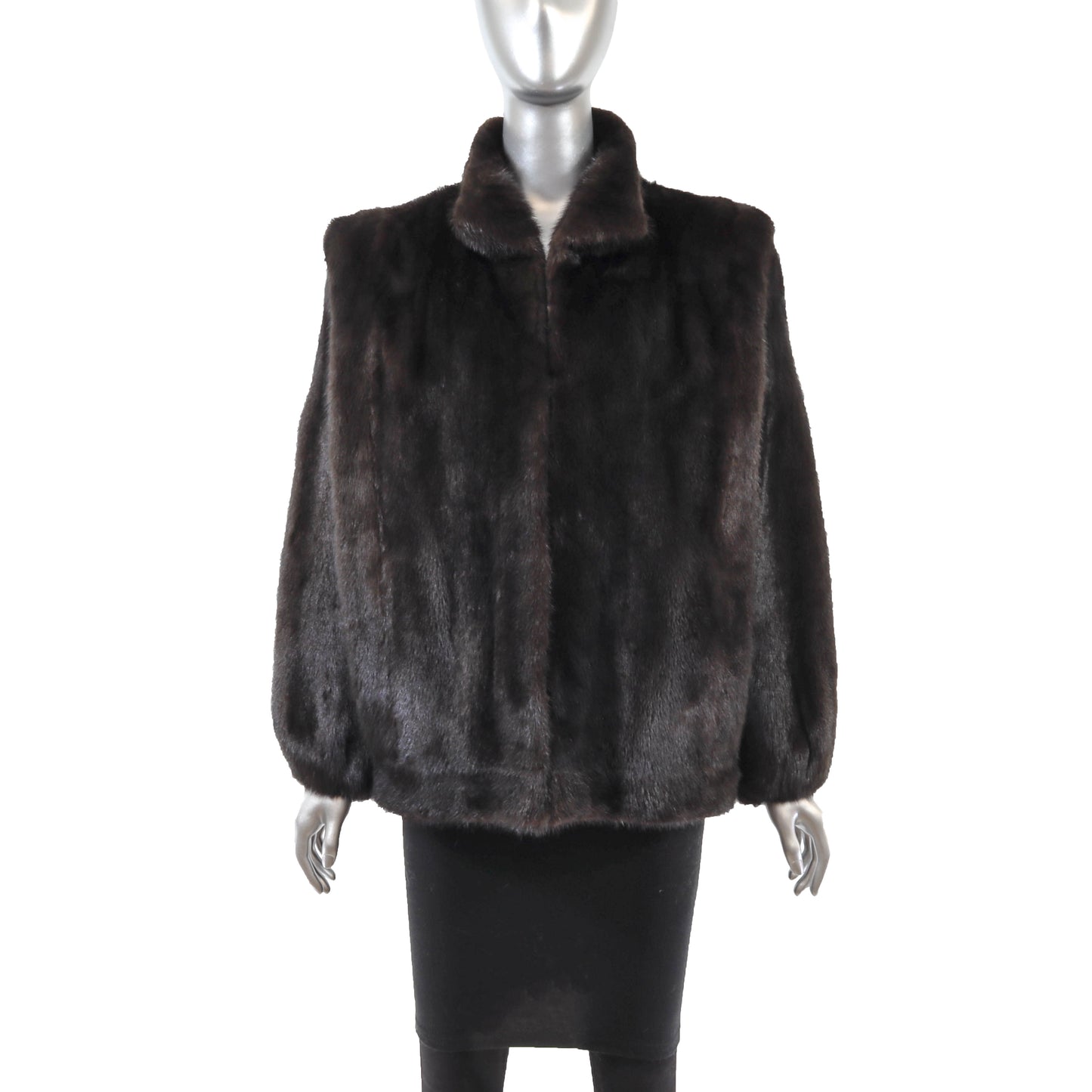 Blackglama Black Mink Jacket- Size M