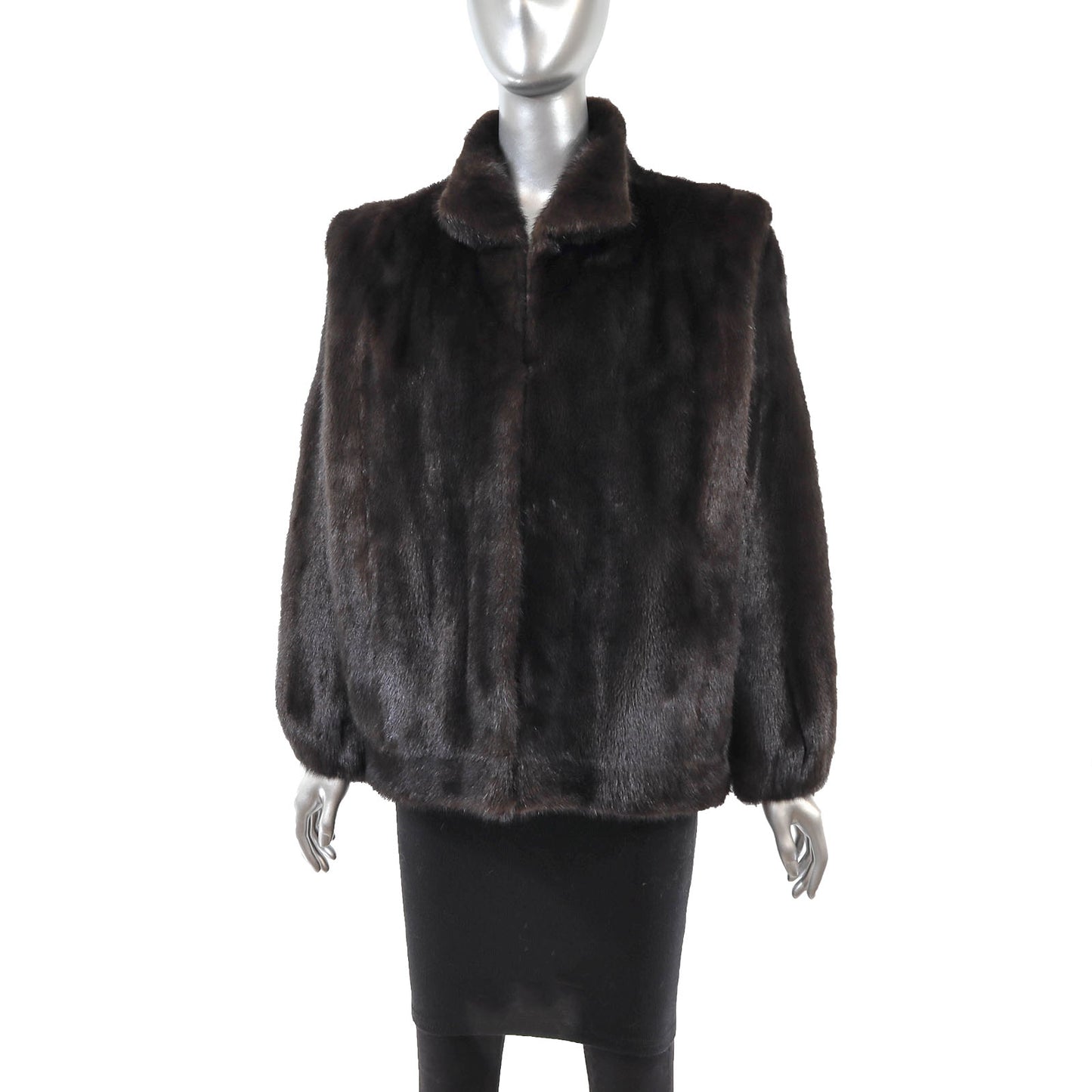 Blackglama Black Mink Jacket- Size M